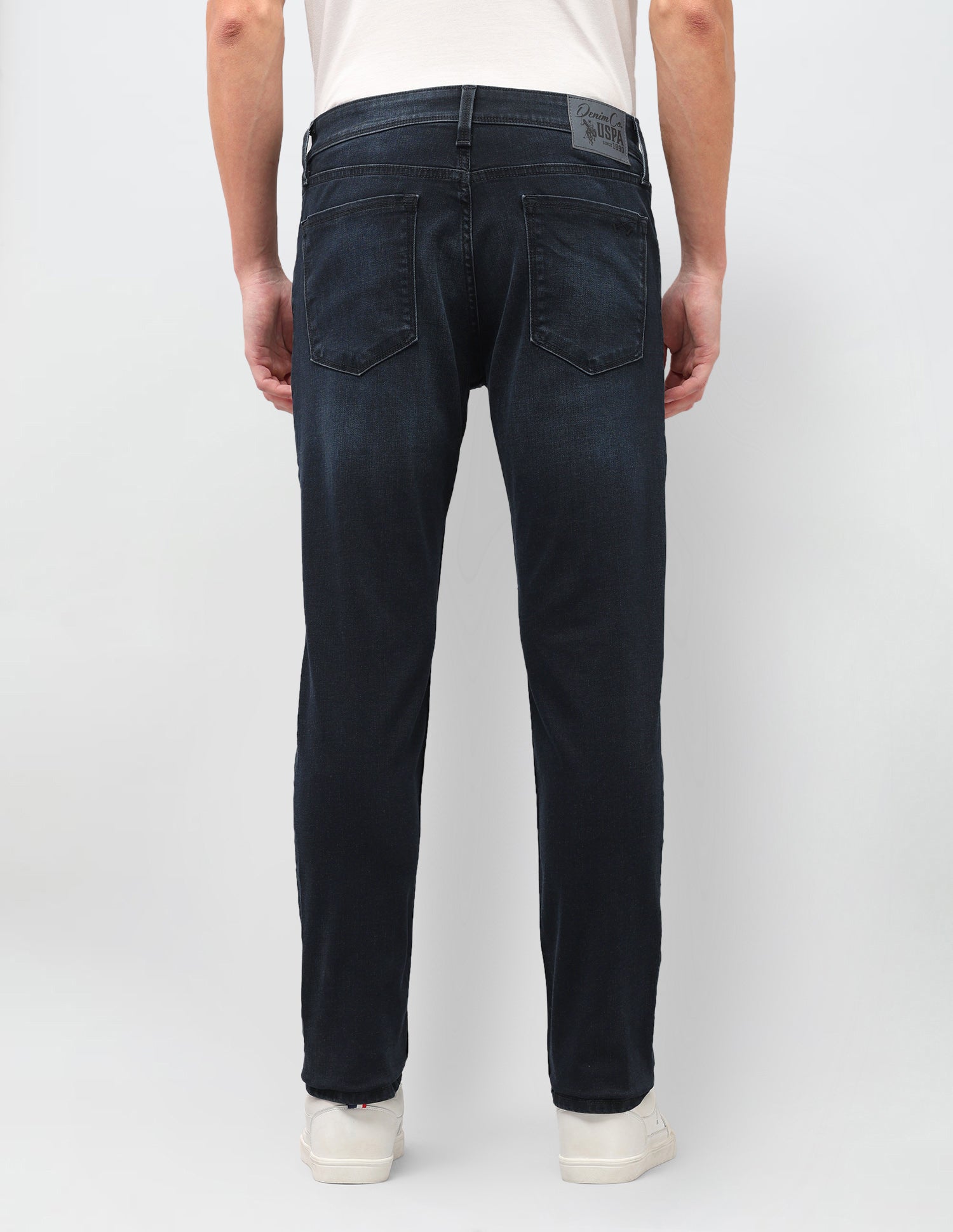 Brandon Slim-Tapered Fit Blue Jeans Dark Blue - U.S. Polo Assn. India | Large