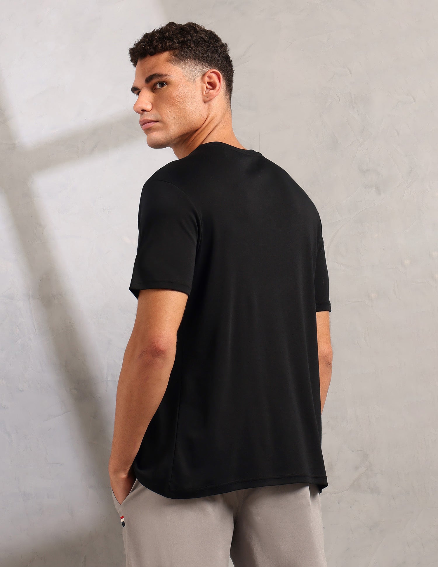 Supima Cotton Skin Safe Pe002 Lounge T-Shirt - Pack Of 1 Black - U.S. POLO ASSN. | Large