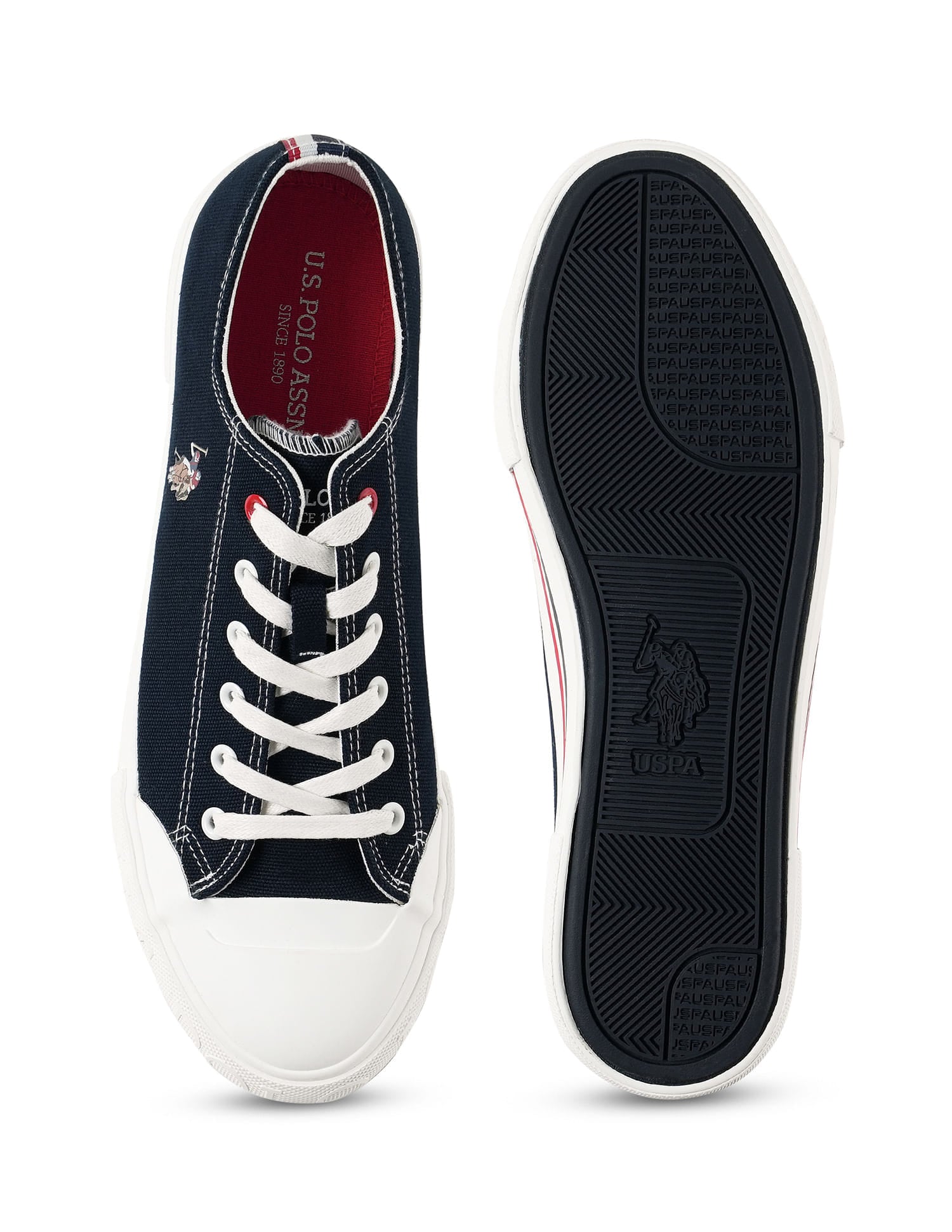 Men Drew 2.0 Solid Sneakers Blue - U.S. Polo Assn. India | Large
