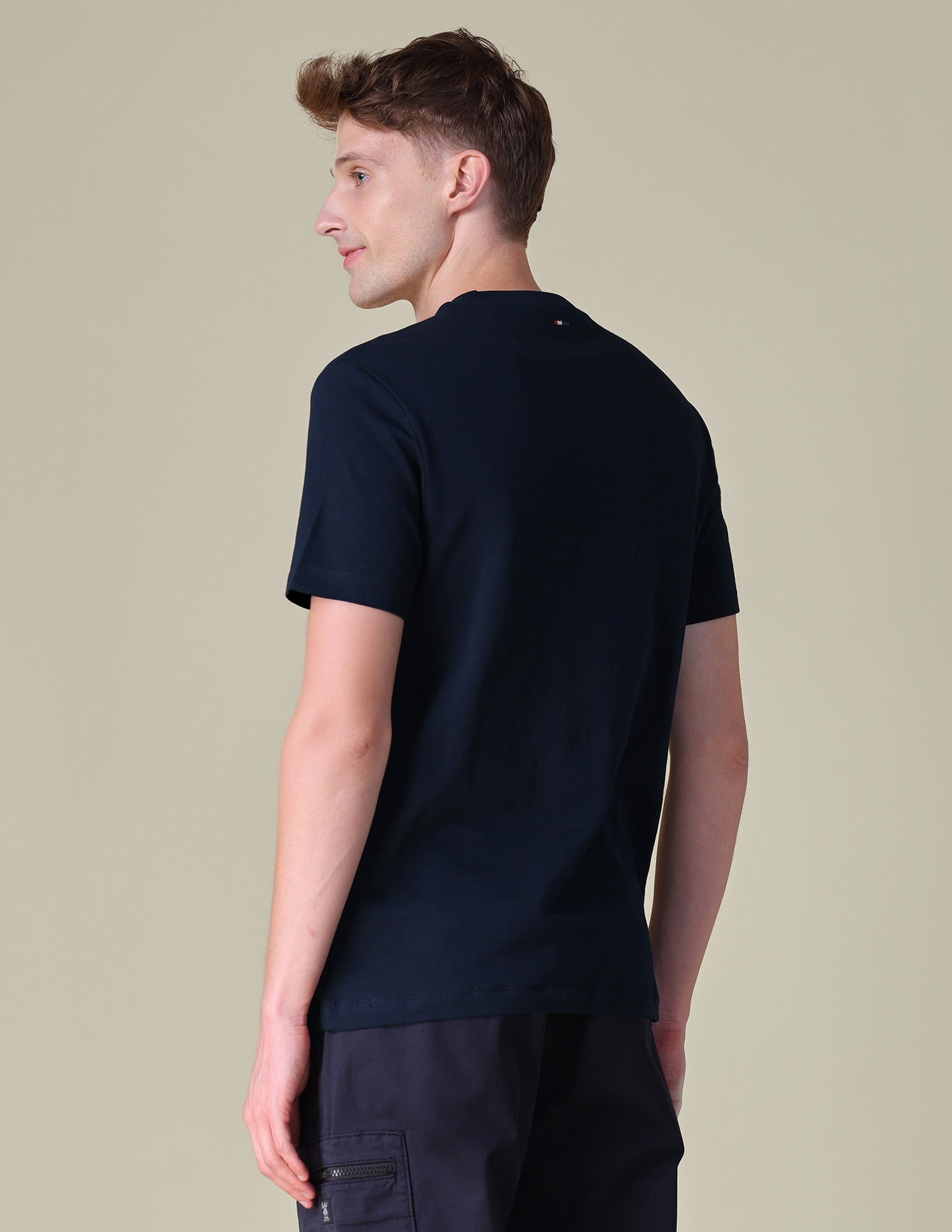 Graphic Brand Printed Relaxed Fit T-Shirt Navy - U.S. POLO ASSN. | Large