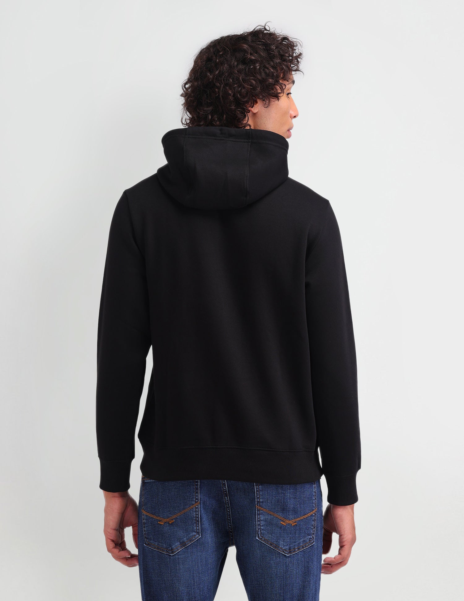 Brand Printed Hooded Sweatshirt Green - U.S. POLO ASSN. | Large