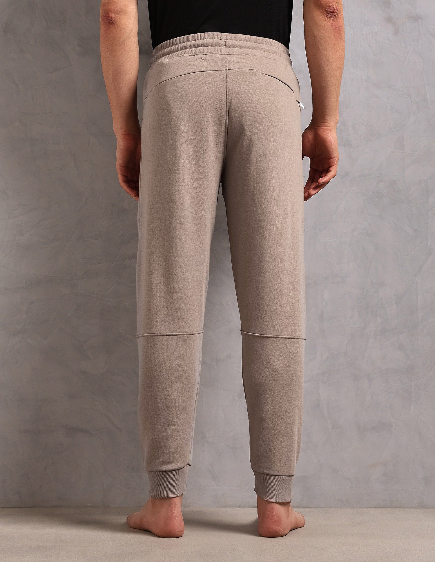 Cotton Terry OJ009 Lounge Jogger - Pack Of 1 Light Brown - U.S. POLO ASSN. | Large