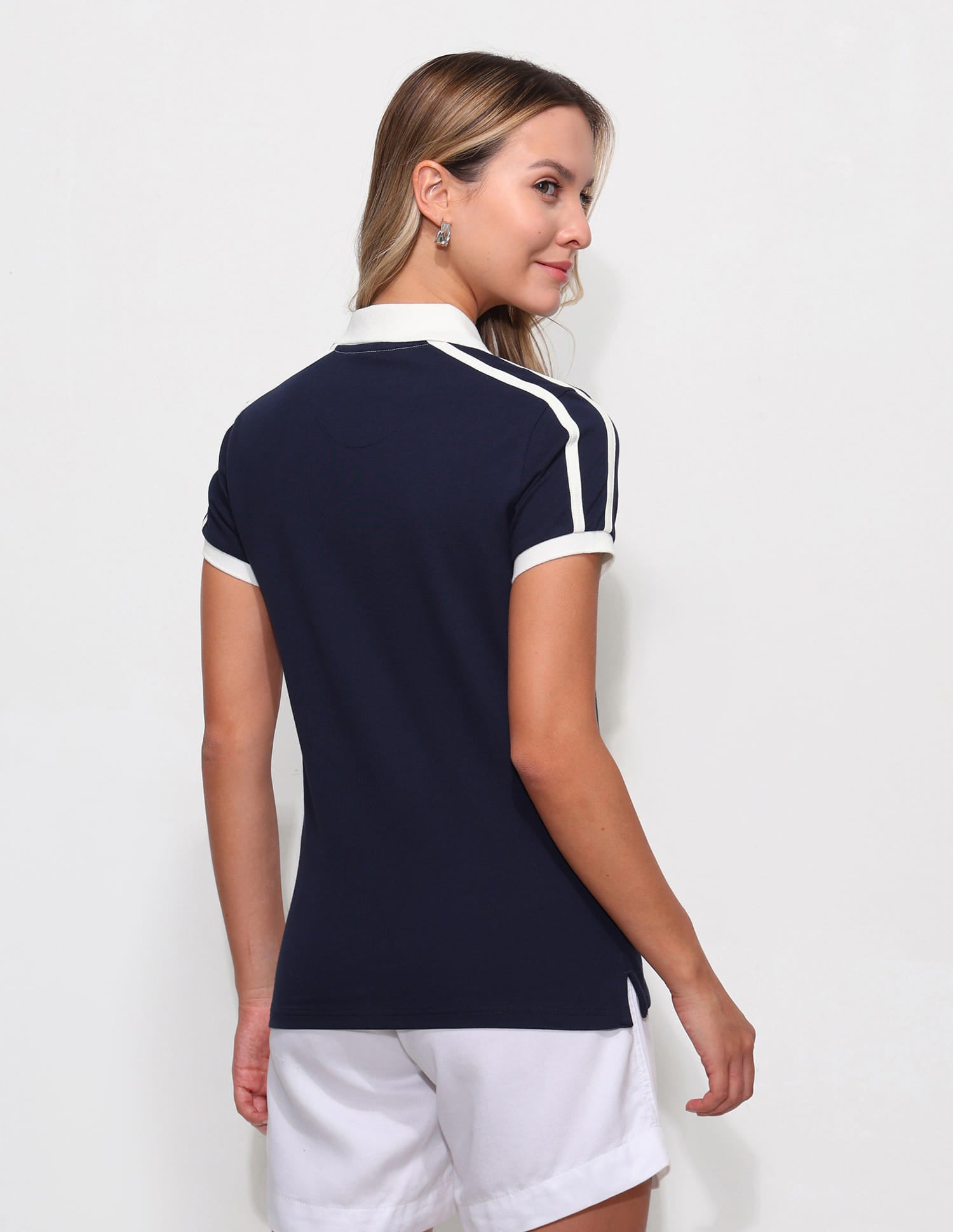 Solid Regular Fit Polo Shirt Blue - U.S. Polo Assn. India | Large