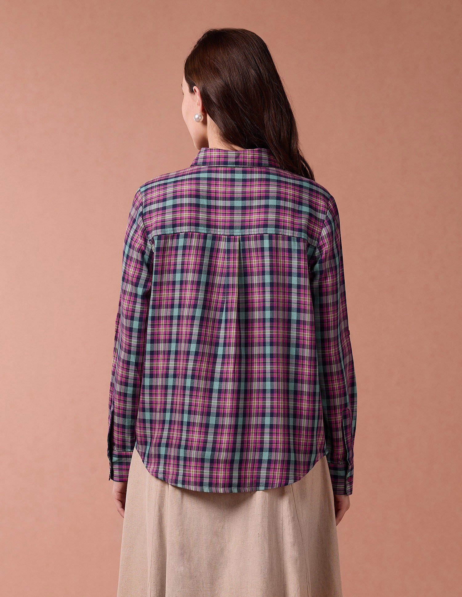 Tartan Check Twill Shirt Multicolour - U.S. POLO ASSN. | Large