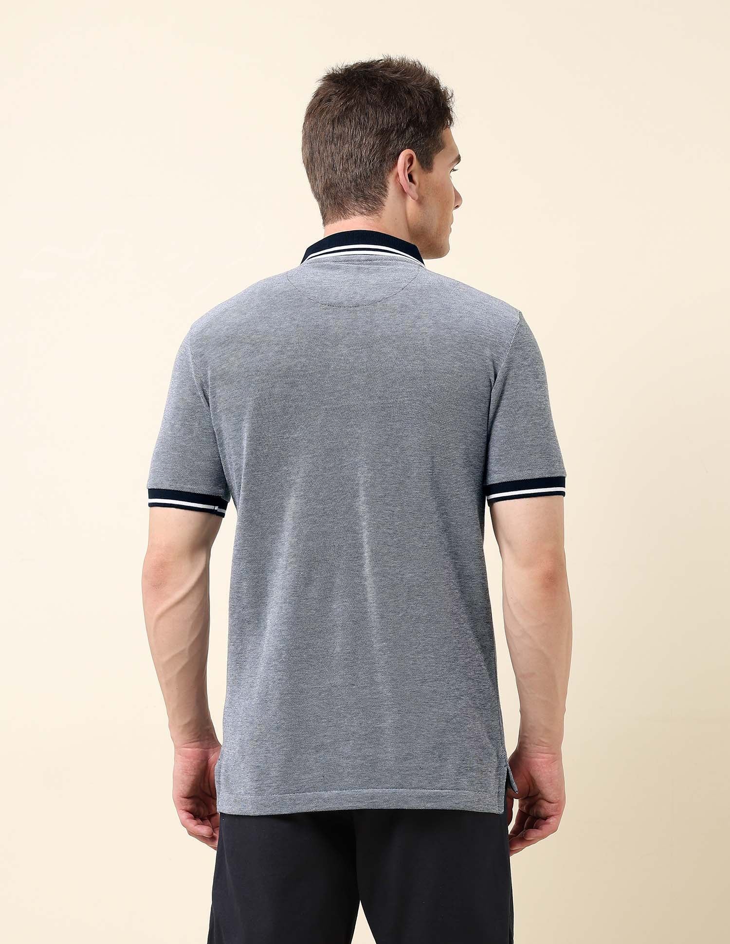 Heathered Classic Polo Shirt Navy - U.S. POLO ASSN. | Large