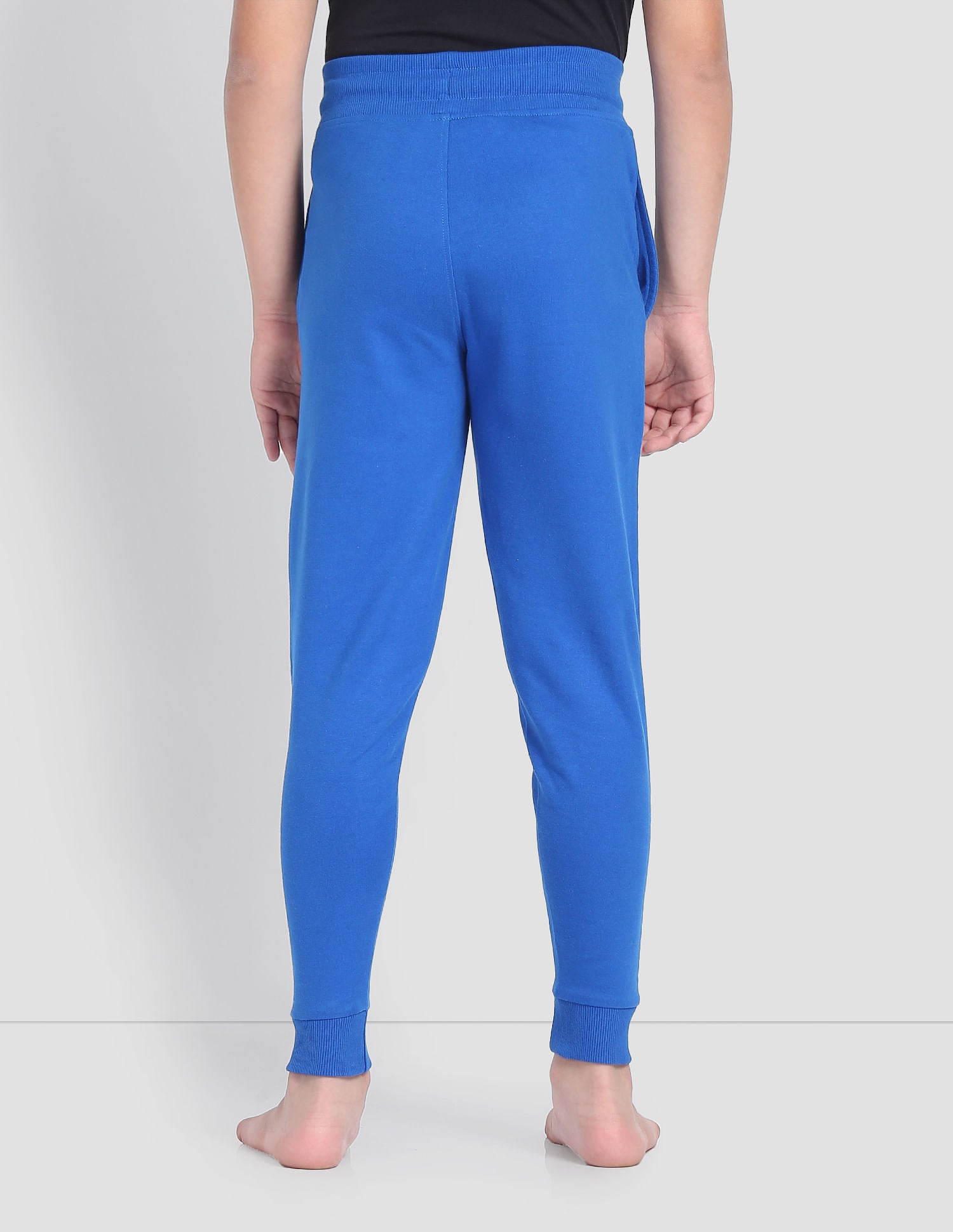 Mid Rise Drawstring Waist OKJ01 Joggers - Pack Of 1 Blue - U.S. POLO ASSN. | Large