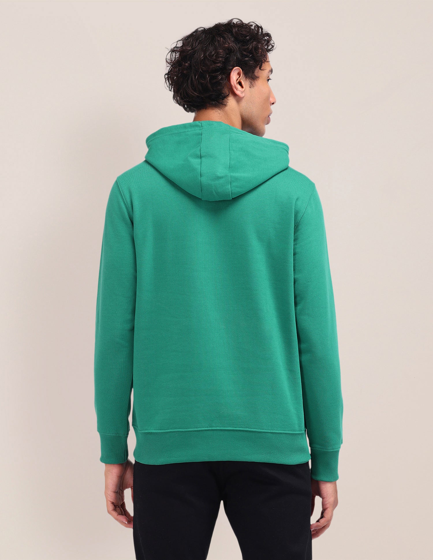 Brand Printed Regular Fit Sweatshirt Green - U.S. POLO ASSN. | Large