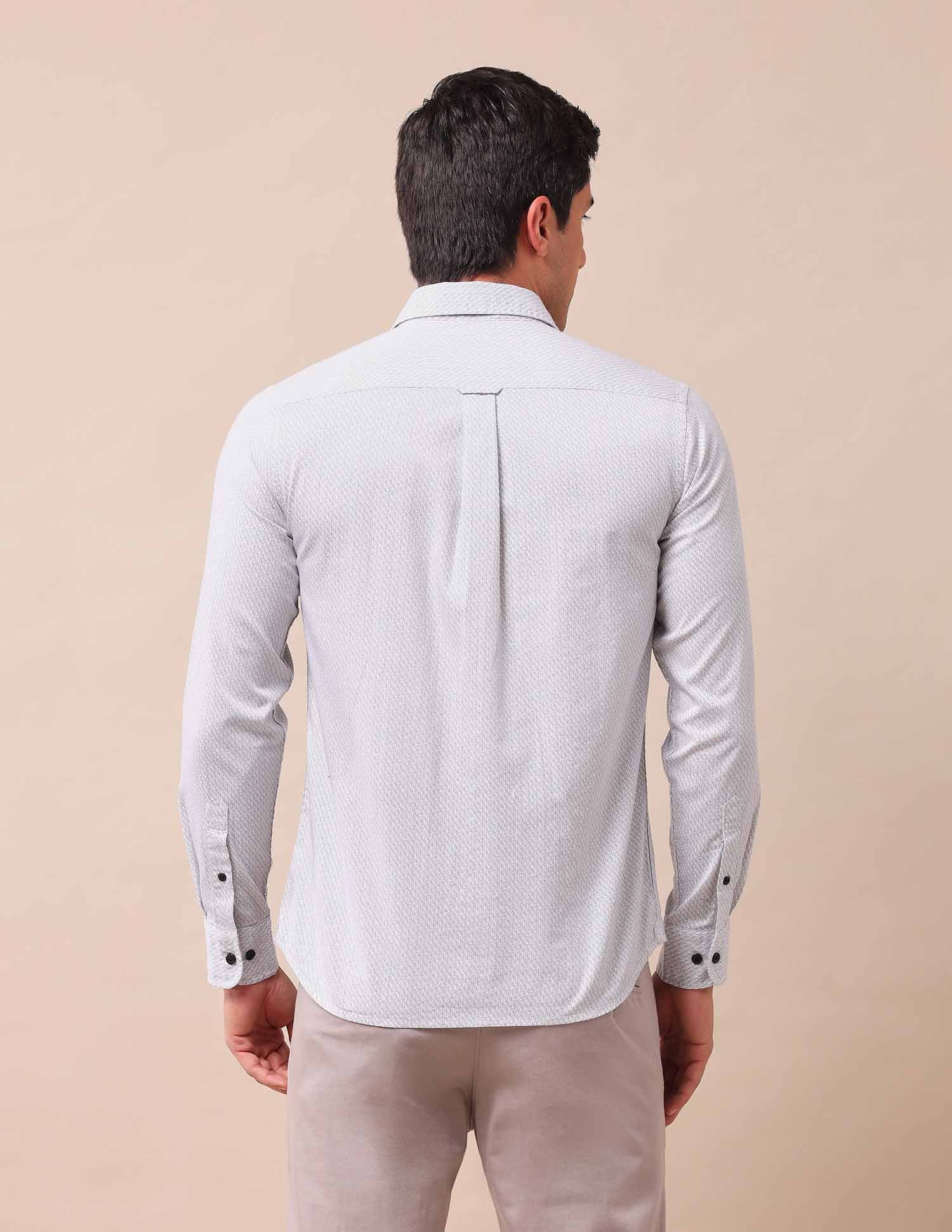 Solid Regular Shirt White - U.S. Polo Assn. India | Large