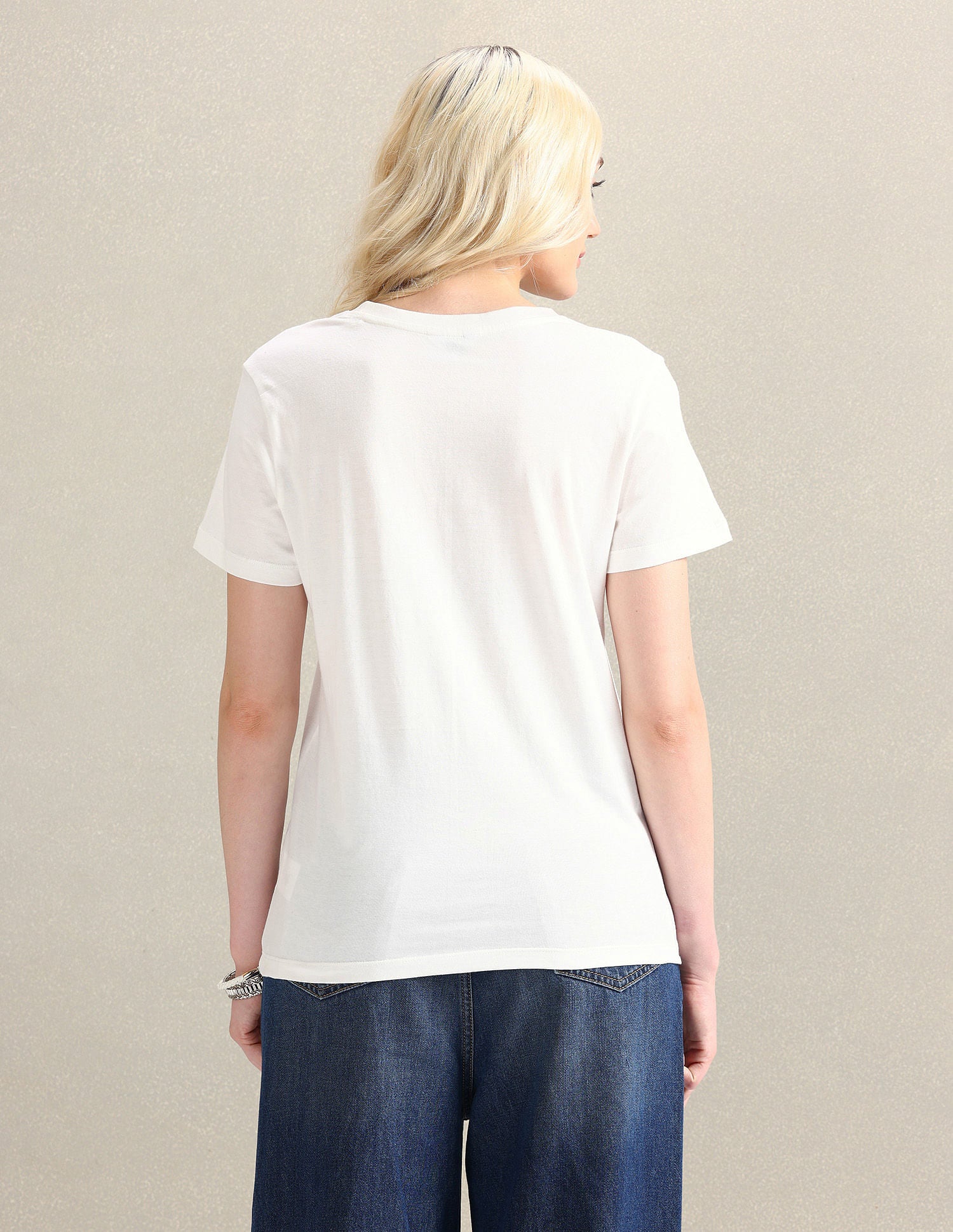 HD Print Pure Cotton T-Shirt White - U.S. POLO ASSN. | Large