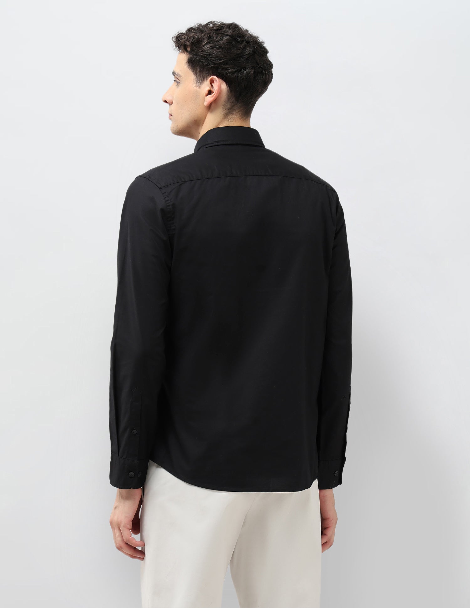 Tailored Fit Oxford Shirt Black - U.S. POLO ASSN. | Large