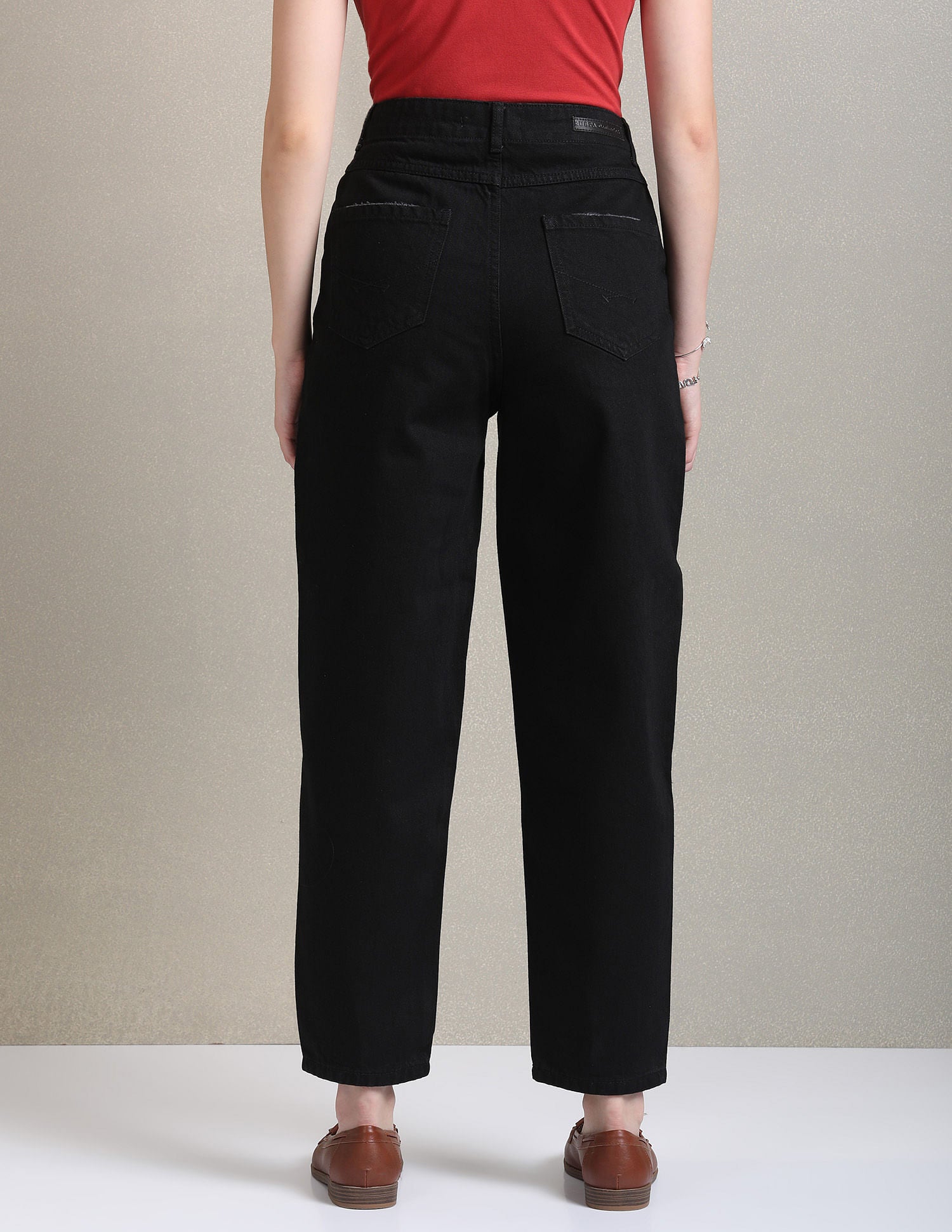 Carrot Fit Black Jeans Black - U.S. POLO ASSN. | Large