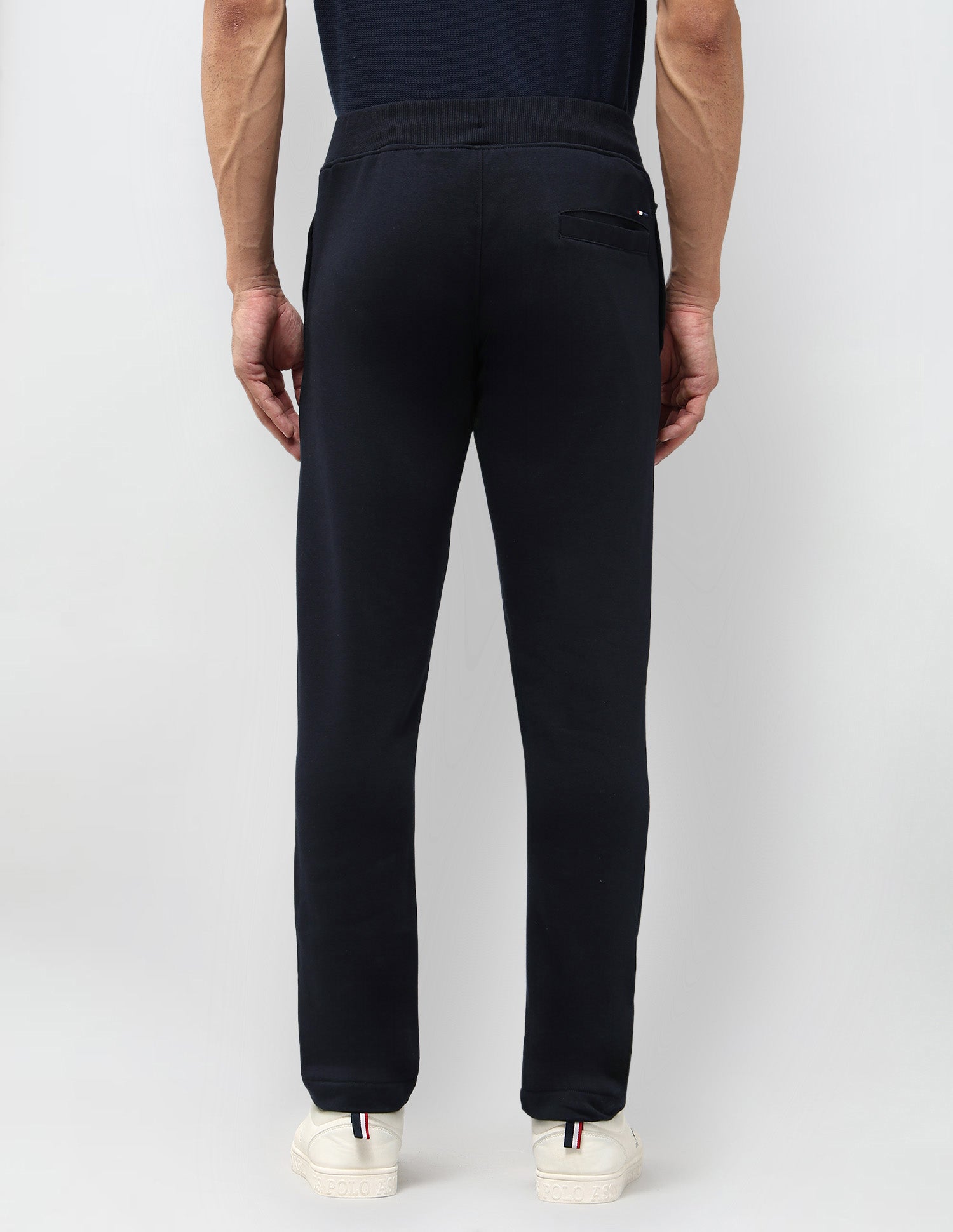 Solid Mid Rise Track Pants Navy - U.S. POLO ASSN. | Large