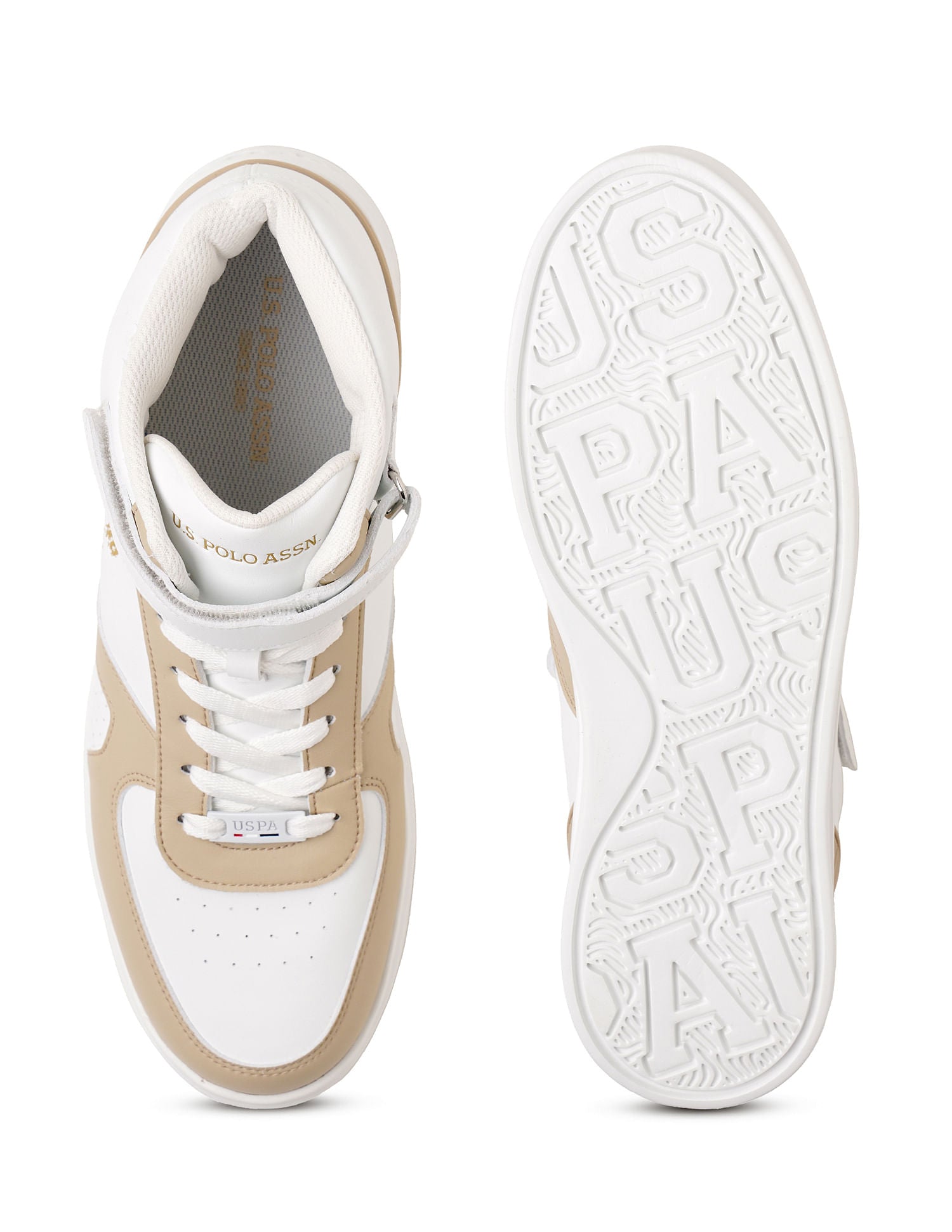 Velino Colourblocked Sneaker Beige - U.S. POLO ASSN. | Large