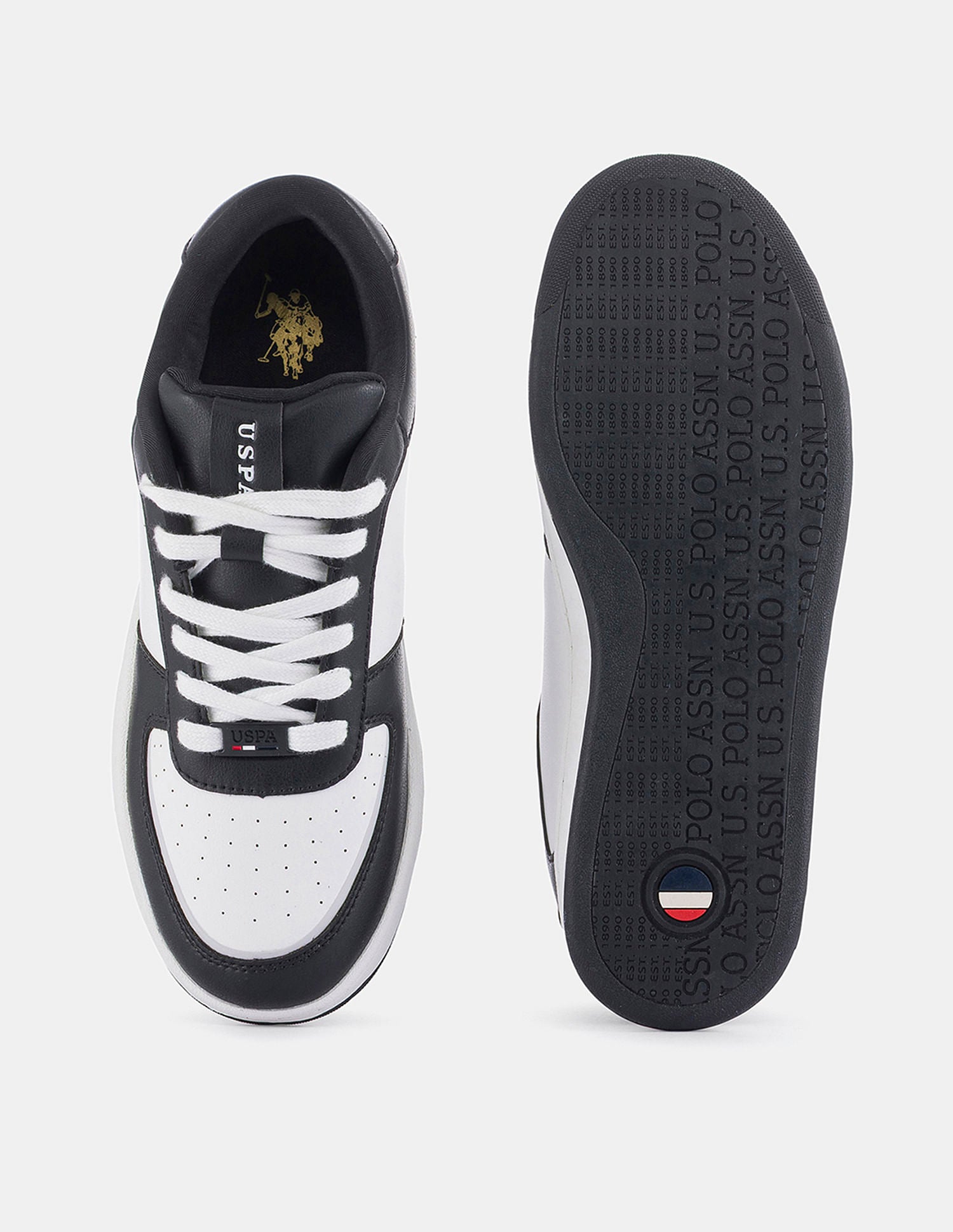 Women Colour Block Rein 2.0 Sneakers Black - U.S. POLO ASSN. | Large