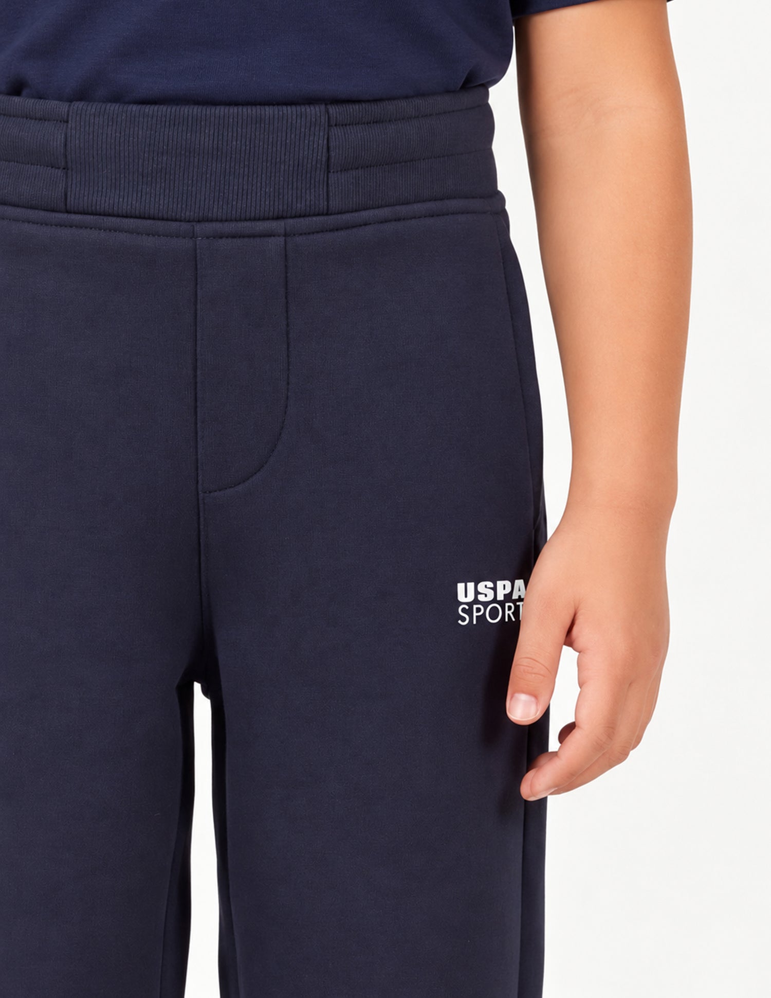 Mid Rise Regular Fit Track Pants Navy - U.S. Polo Assn. India | Large