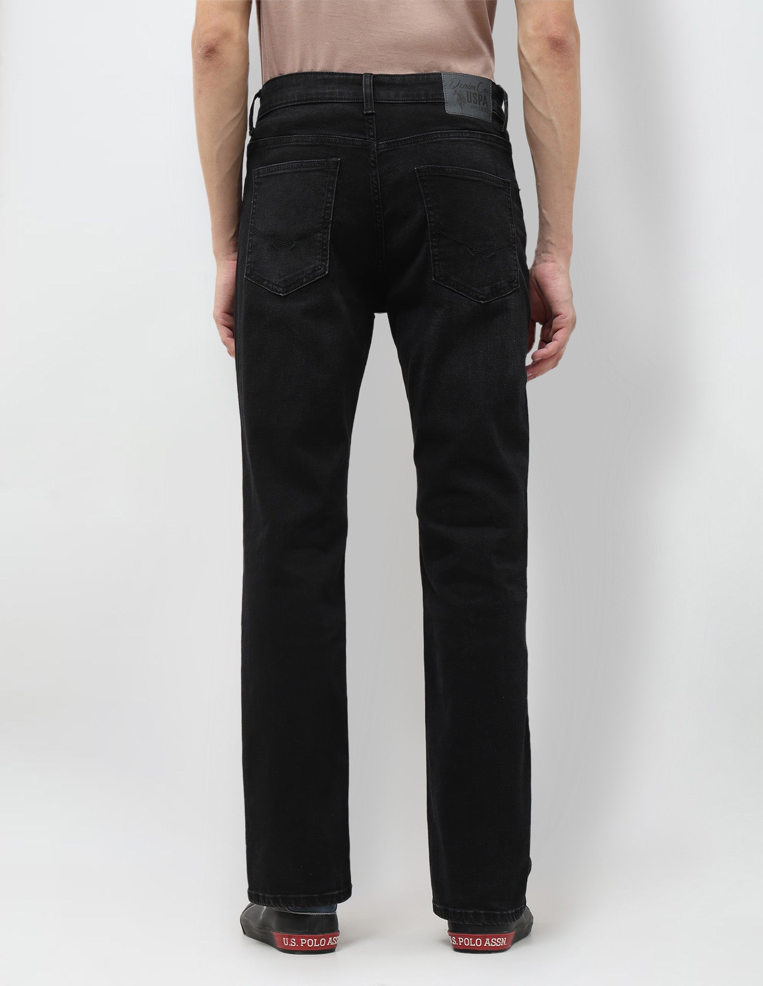 Connor Bootcut Black Jeans Black - U.S. POLO ASSN. | Large