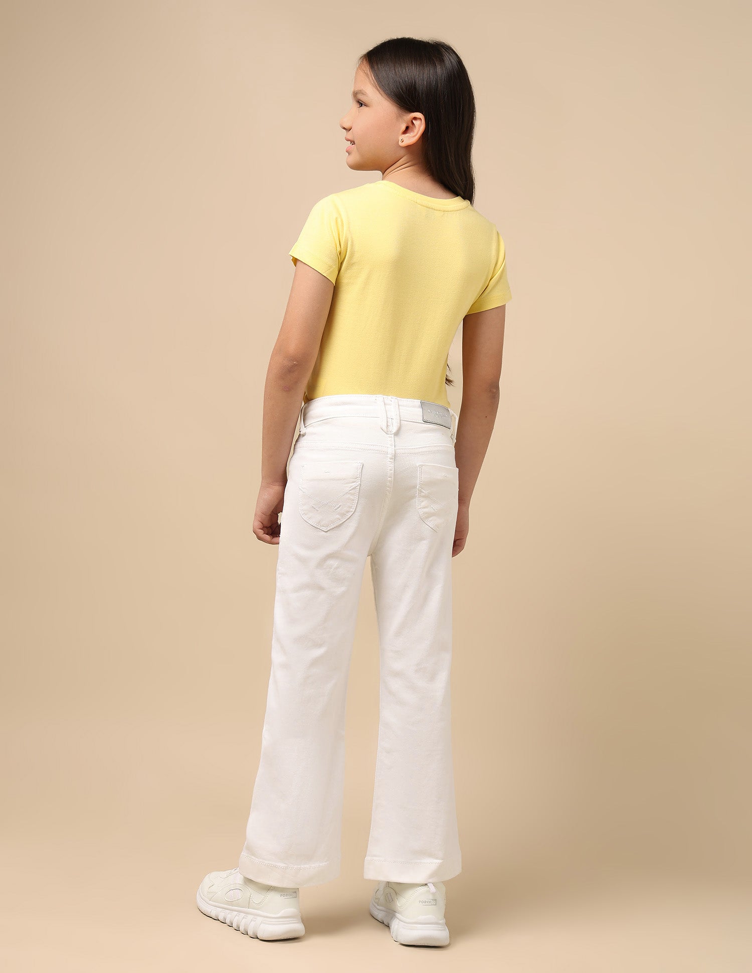 Mid Rise Bootcut Jeans White - U.S. Polo Assn. India | Large