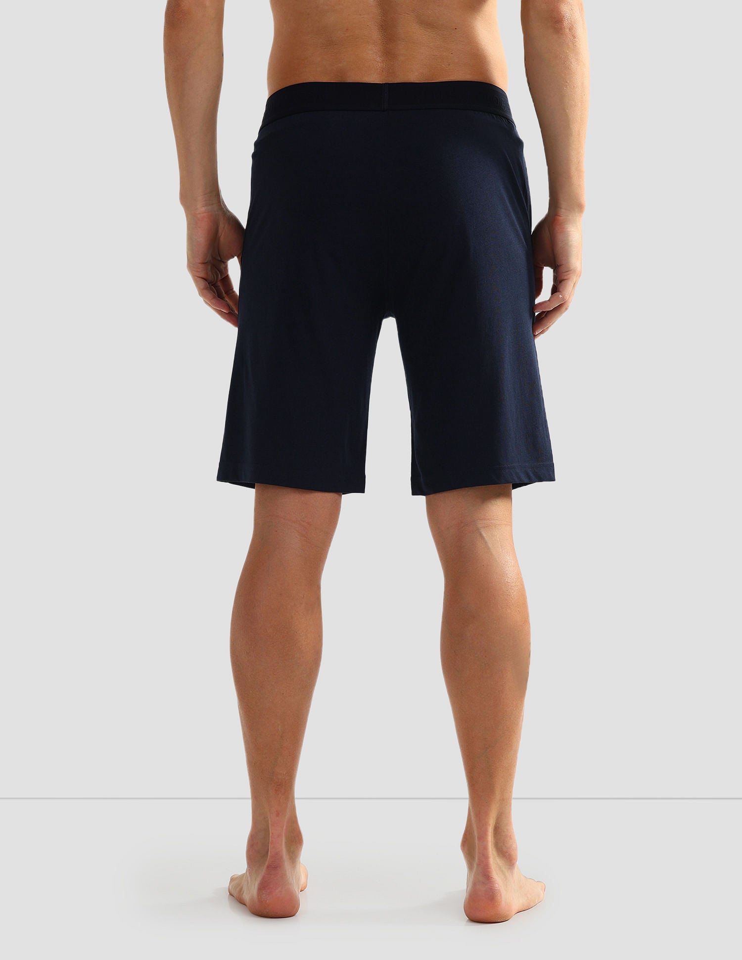 Mid Rise Solid LS001 Shorts - Pack Of 1 Navy - U.S. POLO ASSN. | Large