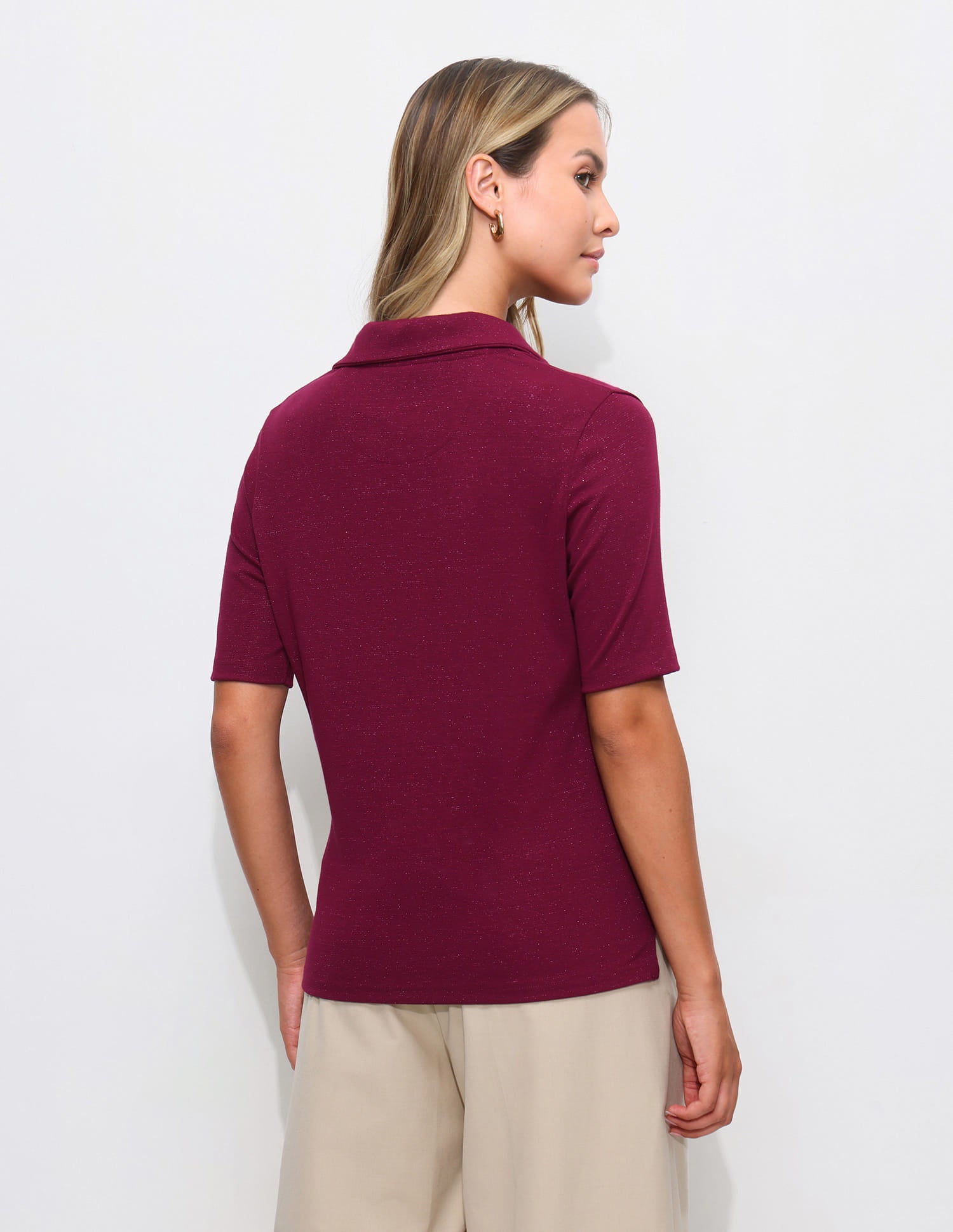 Solid Regular Fit Polo Shirt Red - U.S. Polo Assn. India | Large