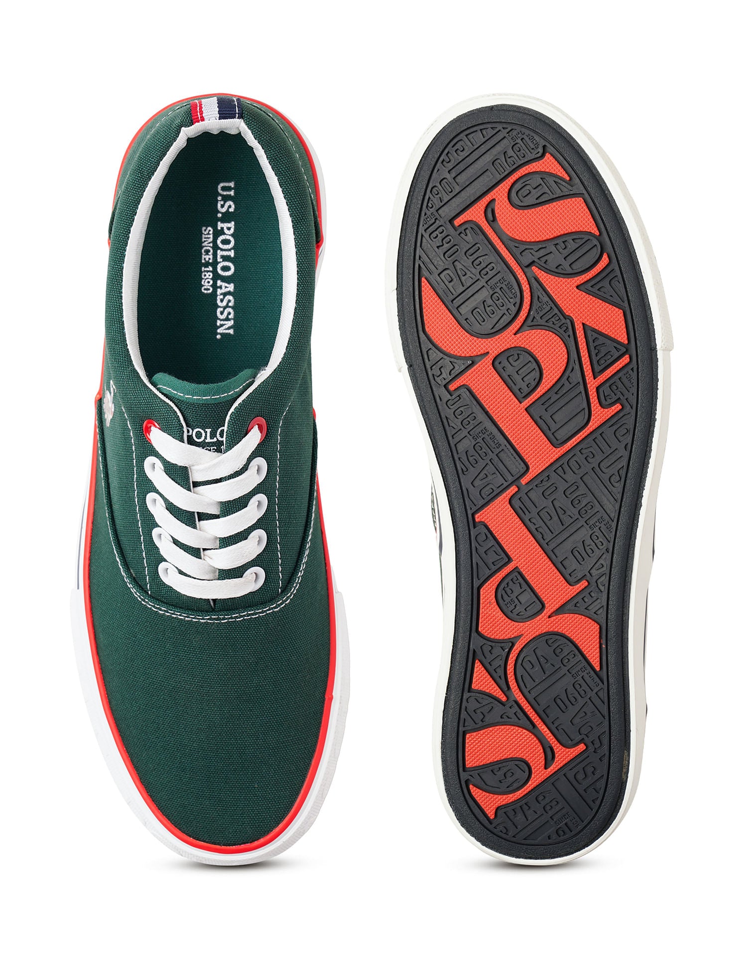 Men Clyde Green Classics  Sneakers Green - U.S. Polo Assn. India | Large