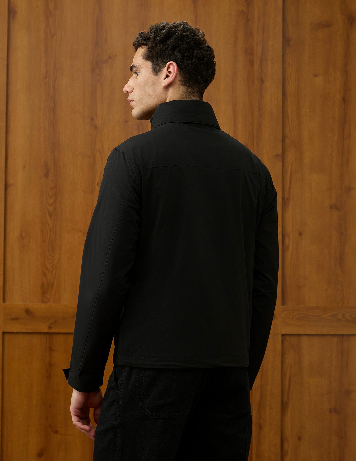 Solid Equestrian Aisle Theater Jacket Black - U.S. POLO ASSN. | Large