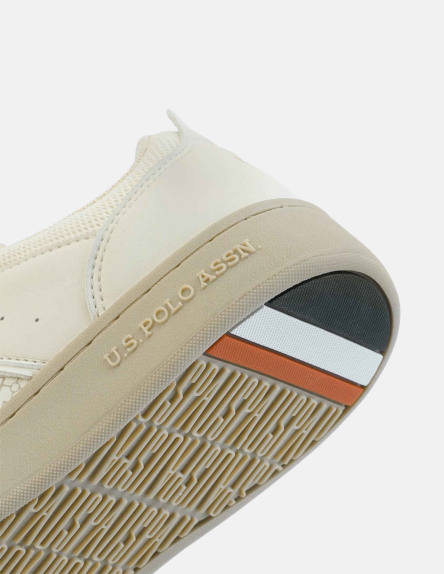 Oriana Lace-Ups Sneakers Beige - U.S. Polo Assn. India | Large