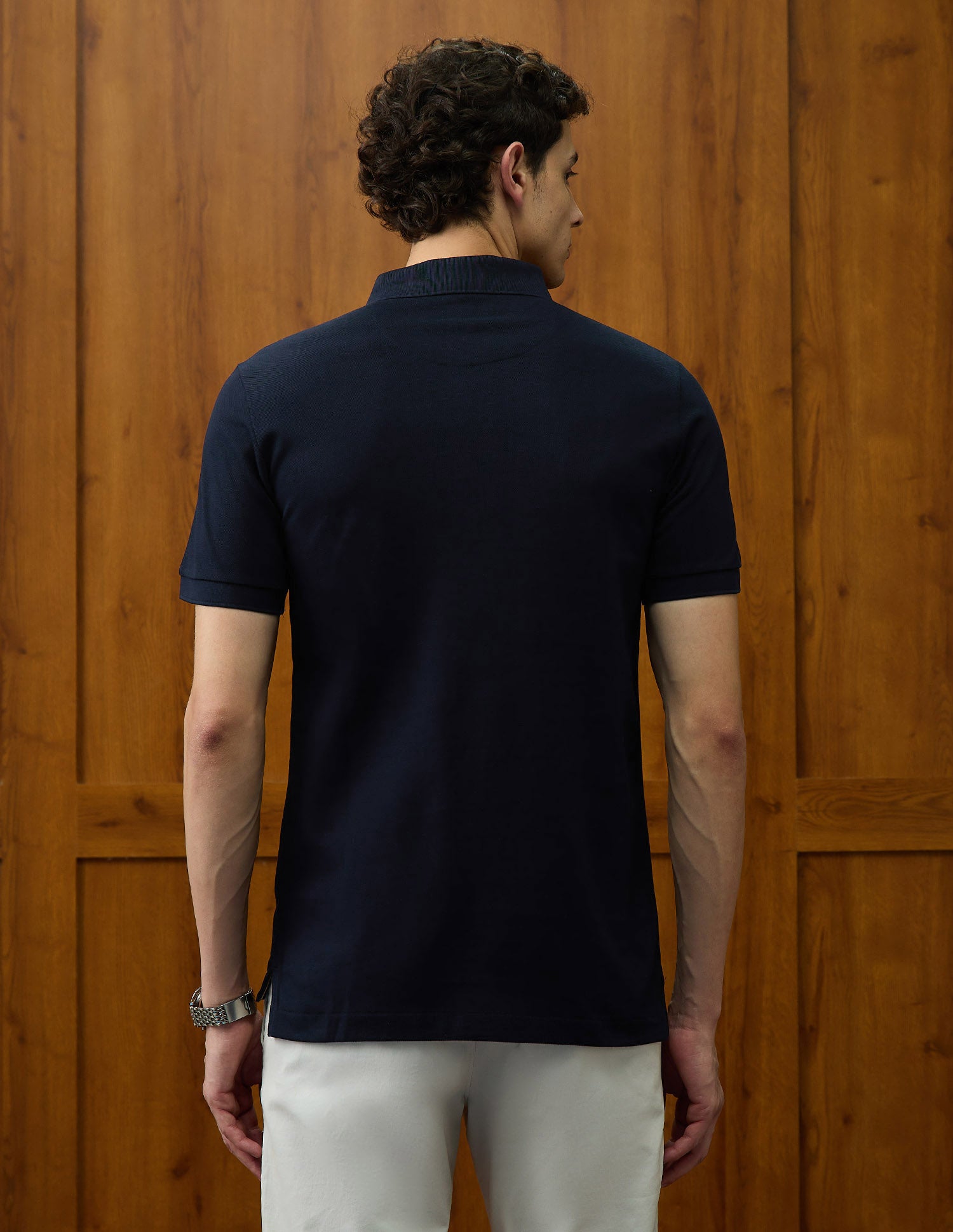 Brand Embroidered Varsity Theatre Polo Shirt Navy - U.S. POLO ASSN. | Large