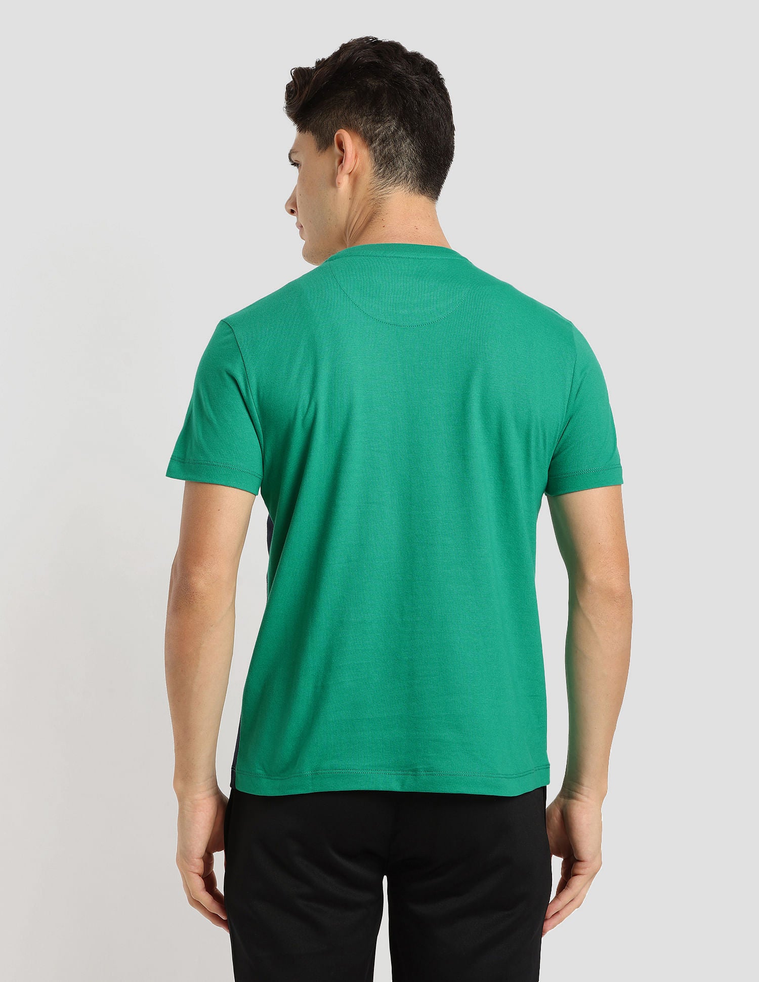 Colour Block Training T-Shirt Green - U.S. POLO ASSN. | Large