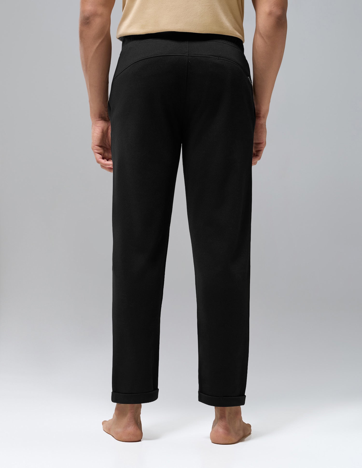 Terry Cotton Heavyweight OR012 Track Pants Black - U.S. Polo Assn. India | Large