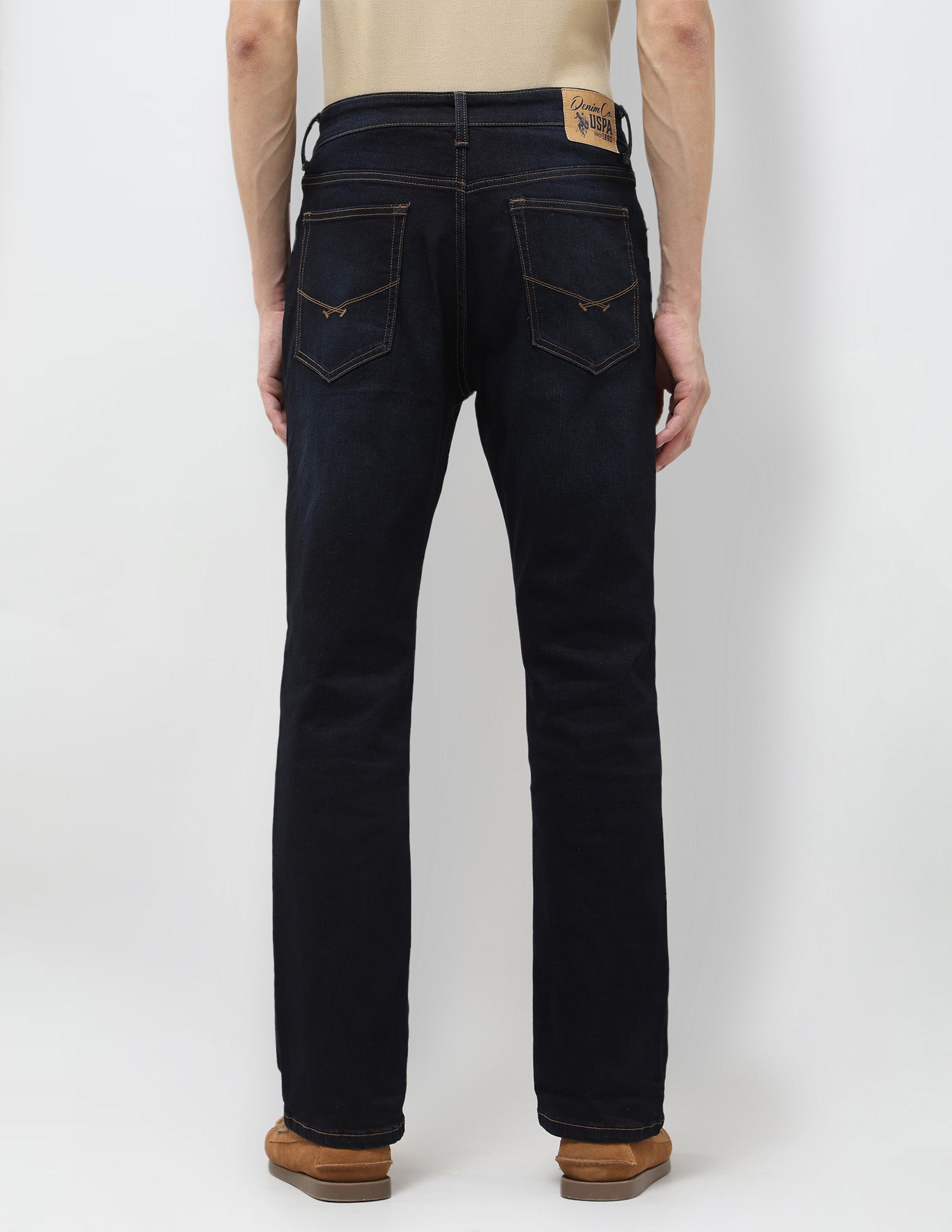 Connor Bootcut Blue Jeans Dark Indigo - U.S. POLO ASSN. | Large