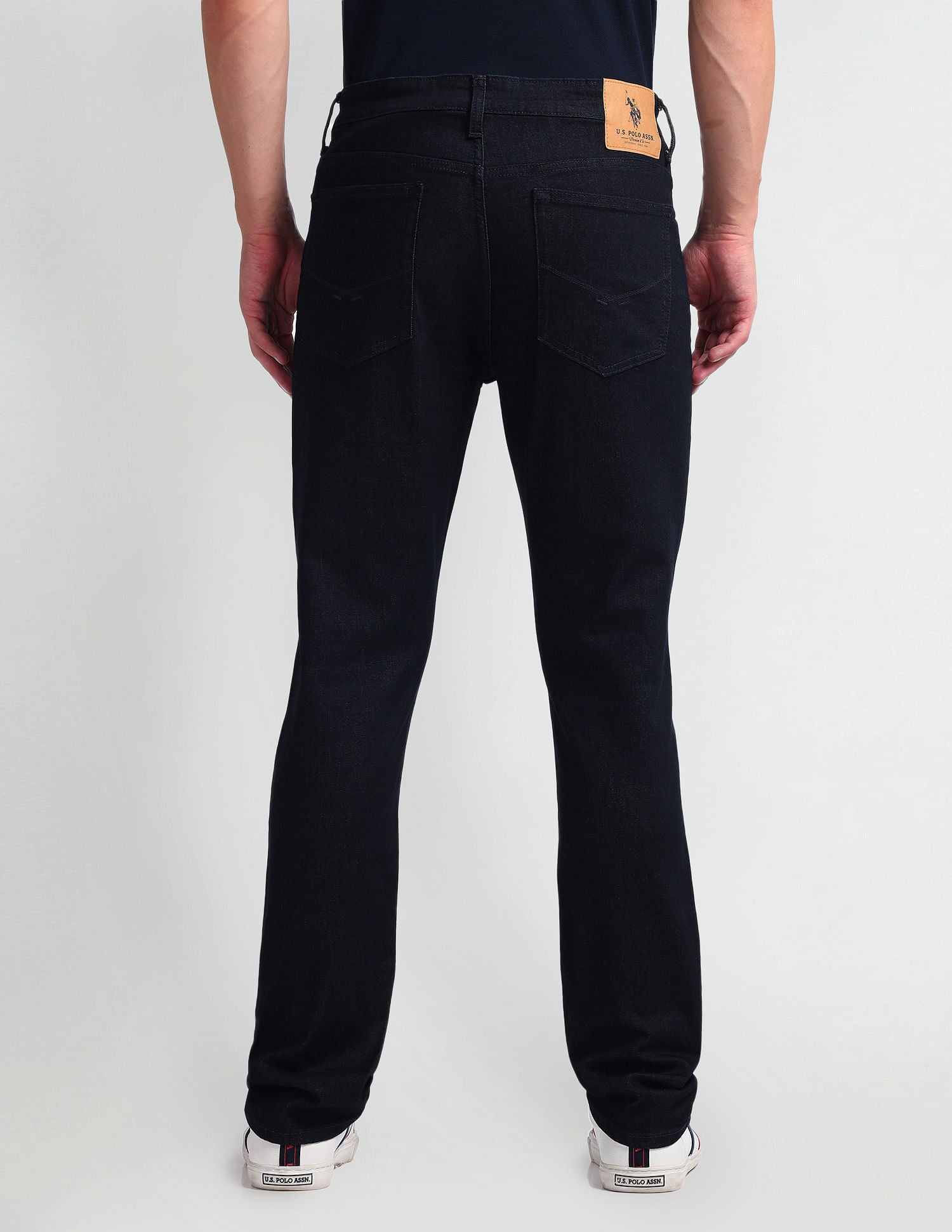 Regallo Skinny Fit Blue Jeans Blue - U.S. Polo Assn. India | Large
