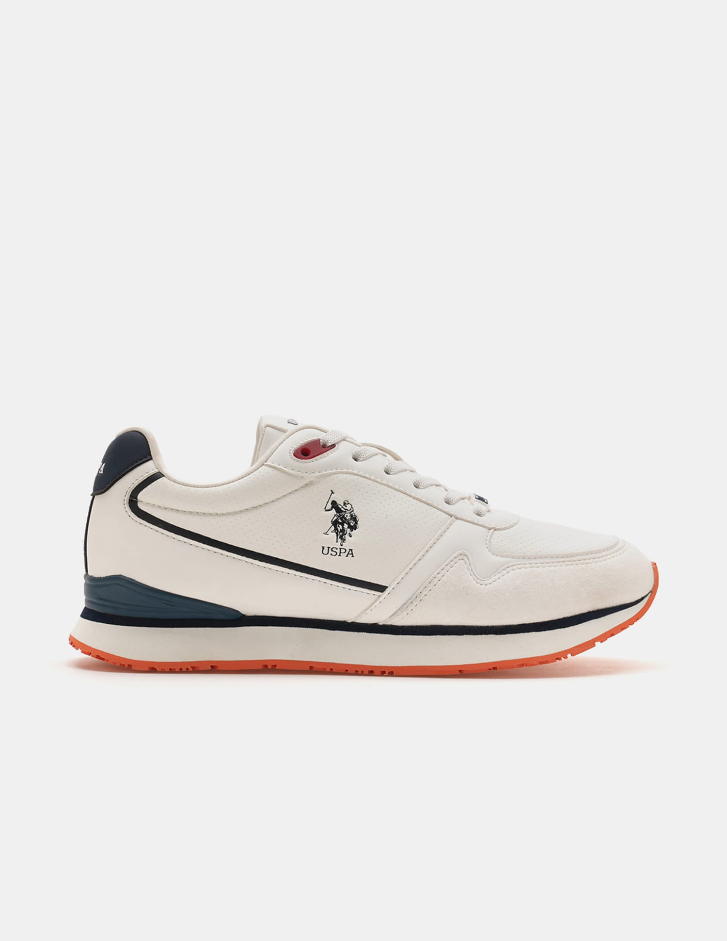 Lowne 3.0 Colour Blocked Sneakers White - U.S. Polo Assn. India | Large