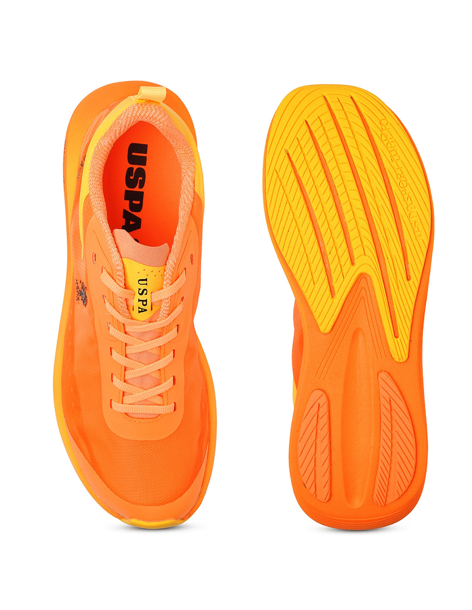 Men Frank Orange Uspa Sport  Runpro Running Shoes Orange - U.S. POLO ASSN. | Large