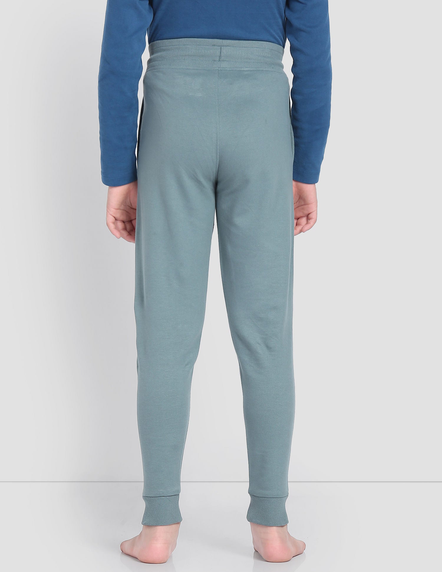 Mid Rise Drawstring Waist OKJ01 Joggers - Pack Of 1 Green - U.S. POLO ASSN. | Large