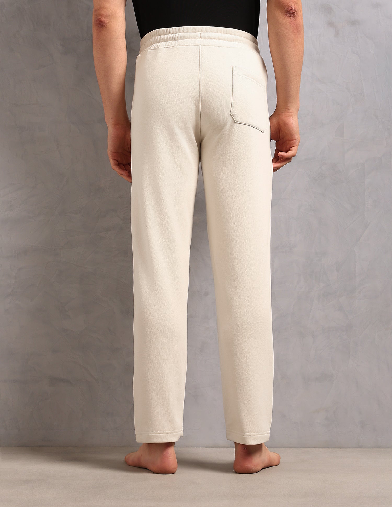 Mid Rise Fleece OR007 Lounge Pants - Pack Of 1 Beige - U.S. POLO ASSN. | Large