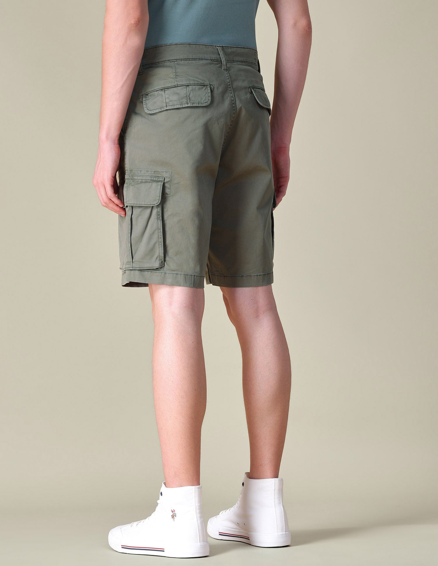 Mid Rise Cargo Shorts Olive - U.S. POLO ASSN. | Large