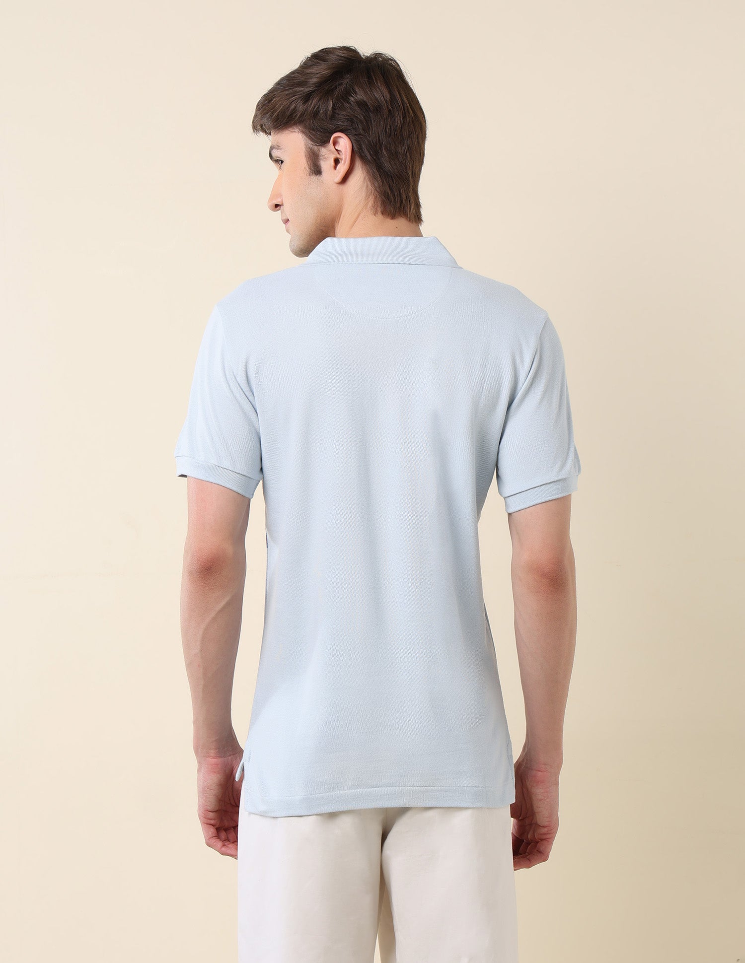 Brand Embroidered Classic Polo Shirt Light Blue - U.S. POLO ASSN. | Large