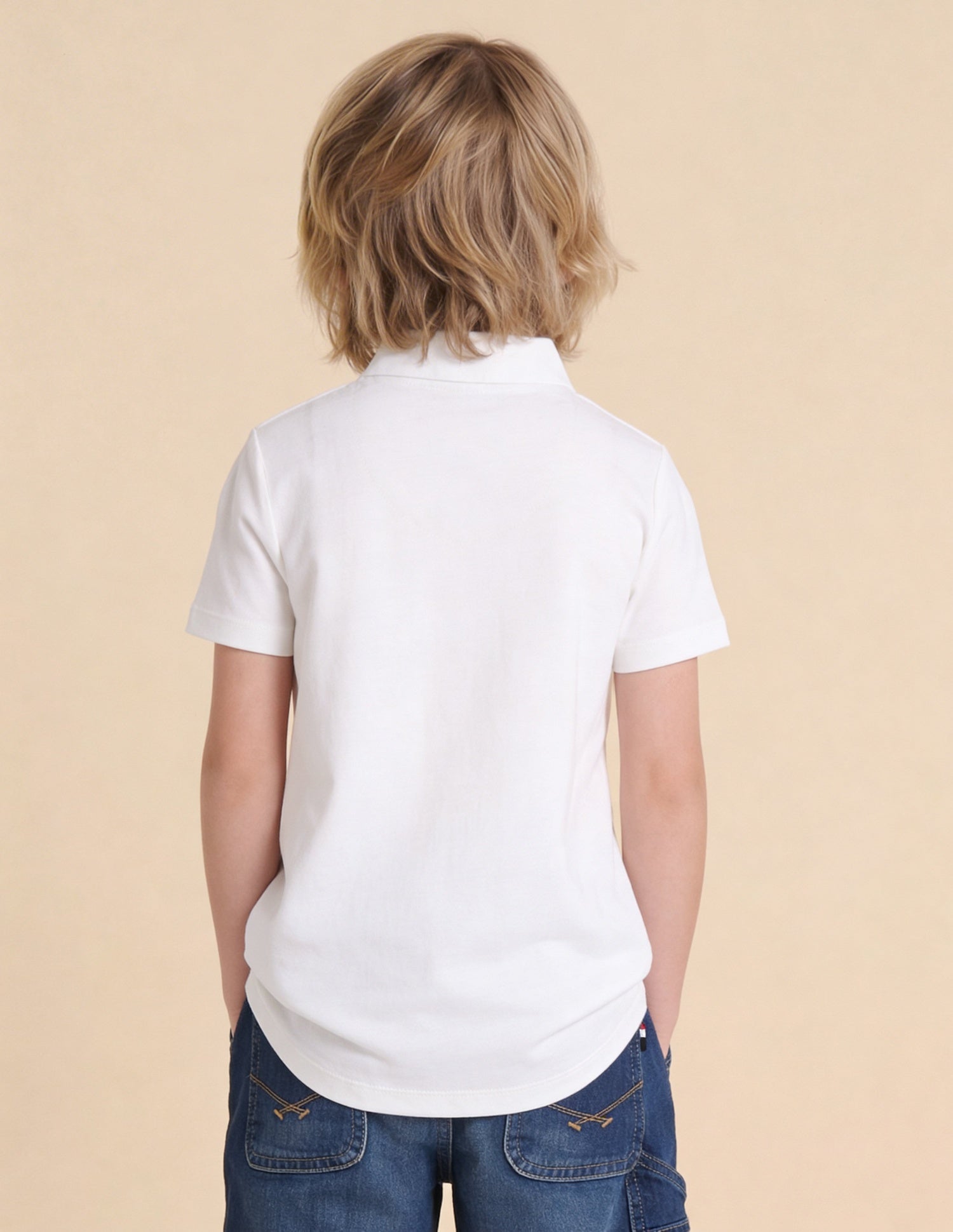 Graphic Brand Embroidered Regular Fit T-Shirt White - U.S. Polo Assn. India | Large