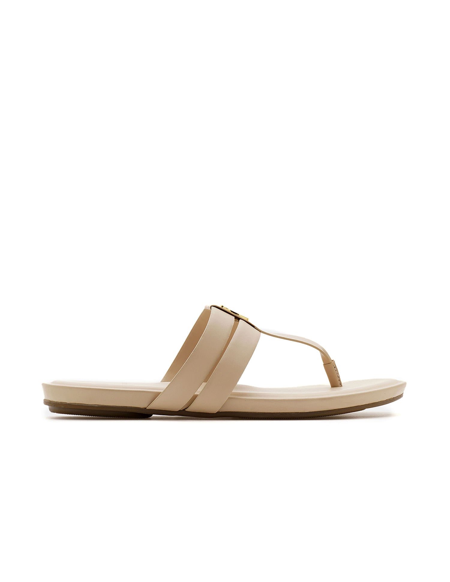Micky Nude Lightweight Footbed Flats Nude - U.S. Polo Assn. India | Large