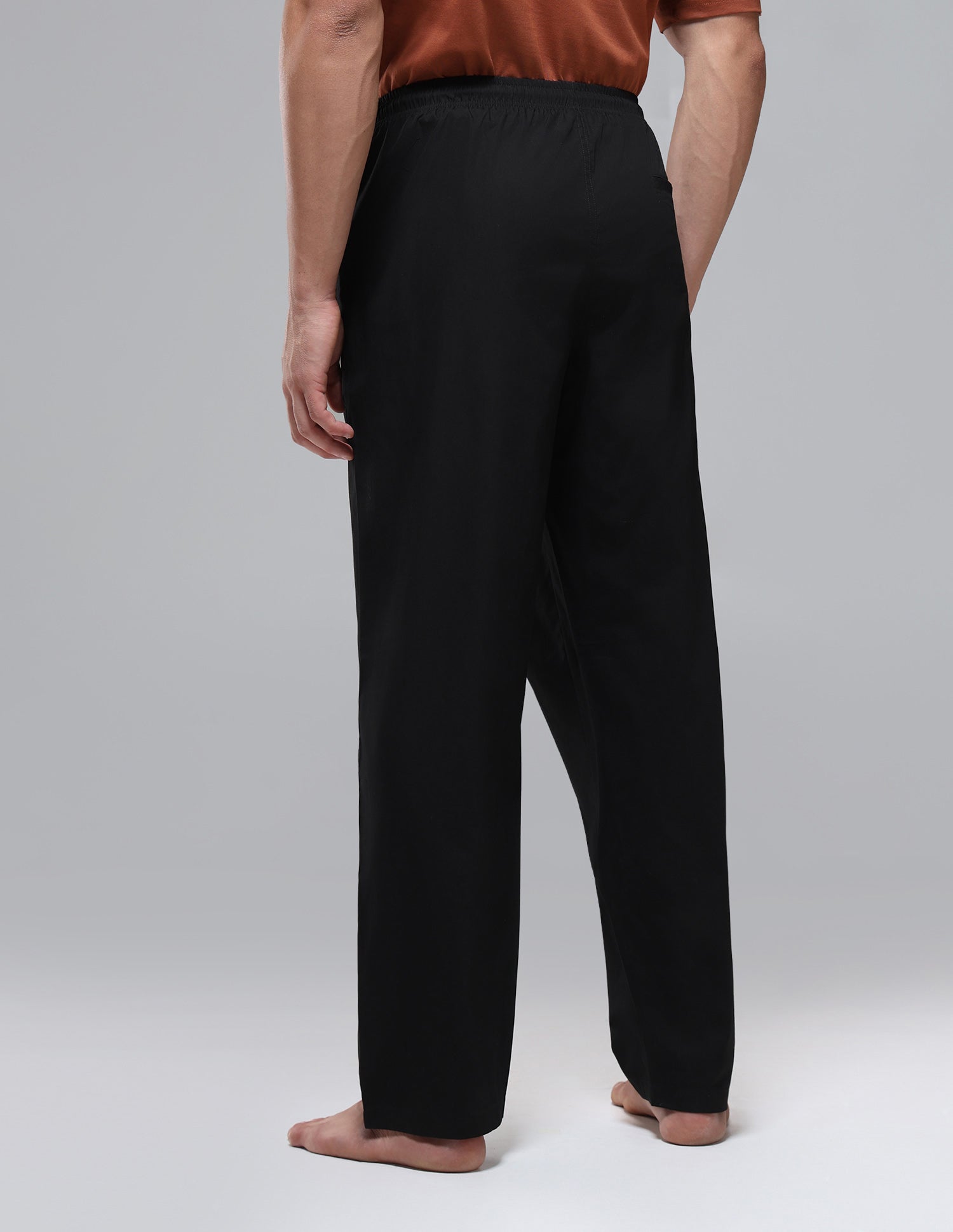 Midrise Pure Cotton OELP1 Pyjamas Black - U.S. Polo Assn. India | Large