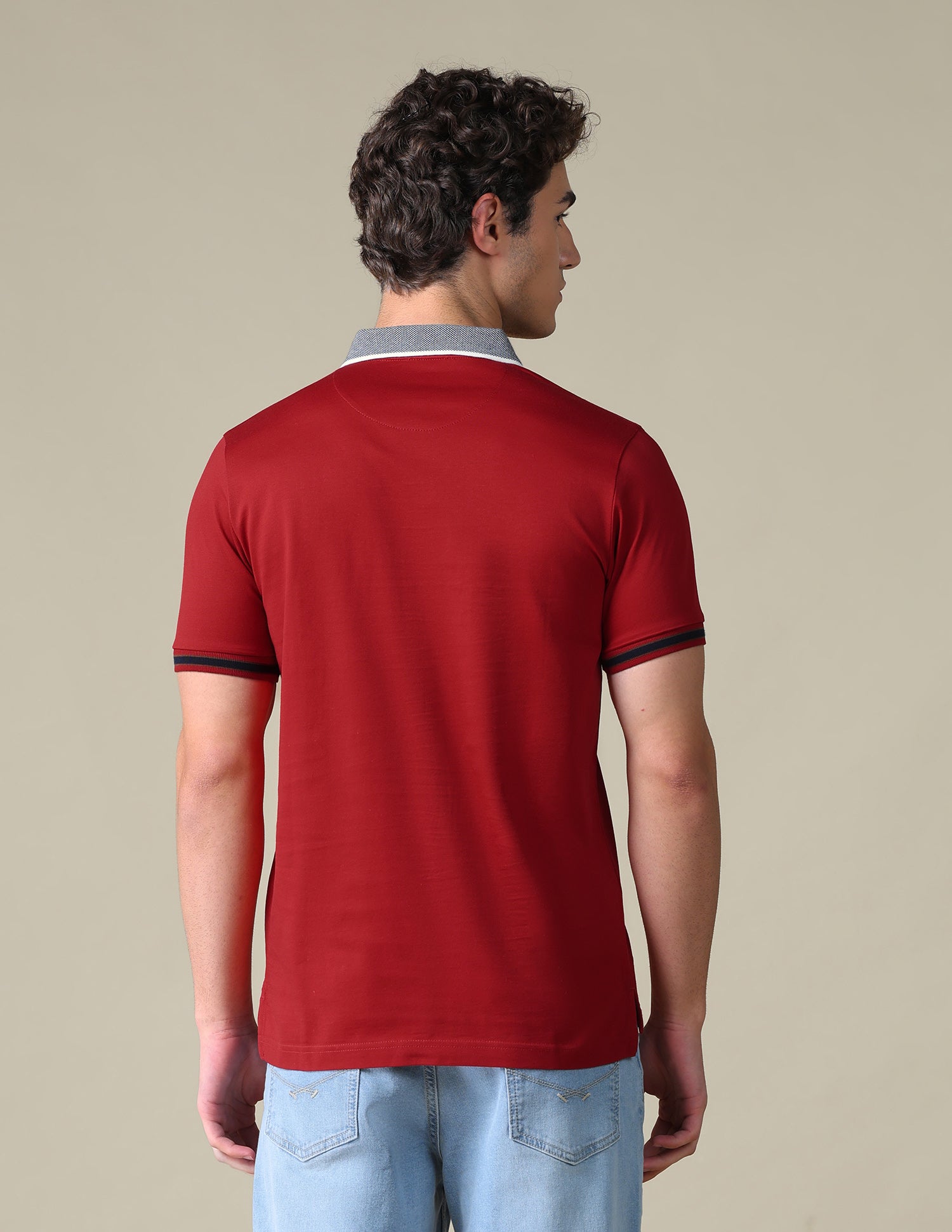 Brand Embroidered Regular Fit Polo Shirt Red - U.S. Polo Assn. India | Large