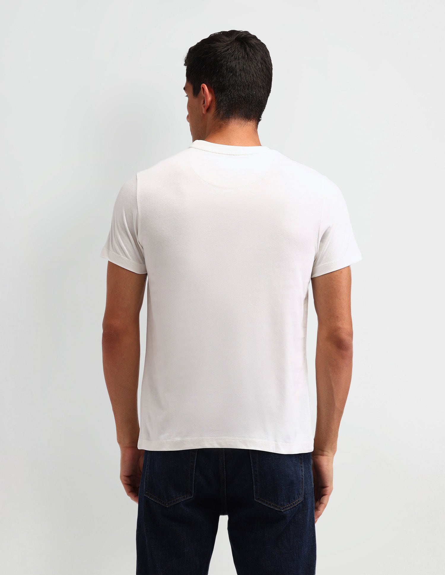 Americana Muscle Fit Brand T-Shirt Ivory - U.S. POLO ASSN. | Large