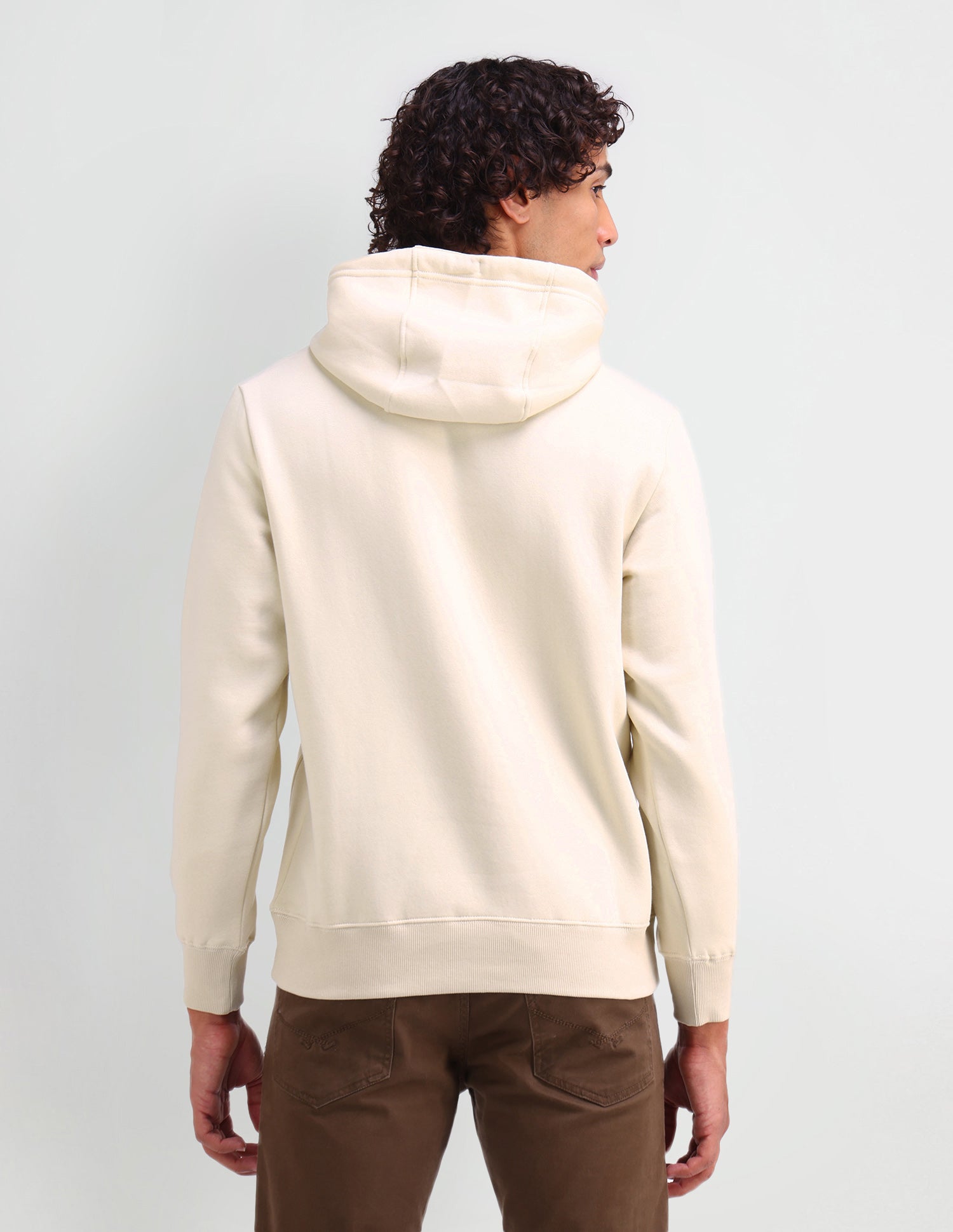 Hooded Brand Printed Sweatshirt Green - U.S. POLO ASSN. | Large