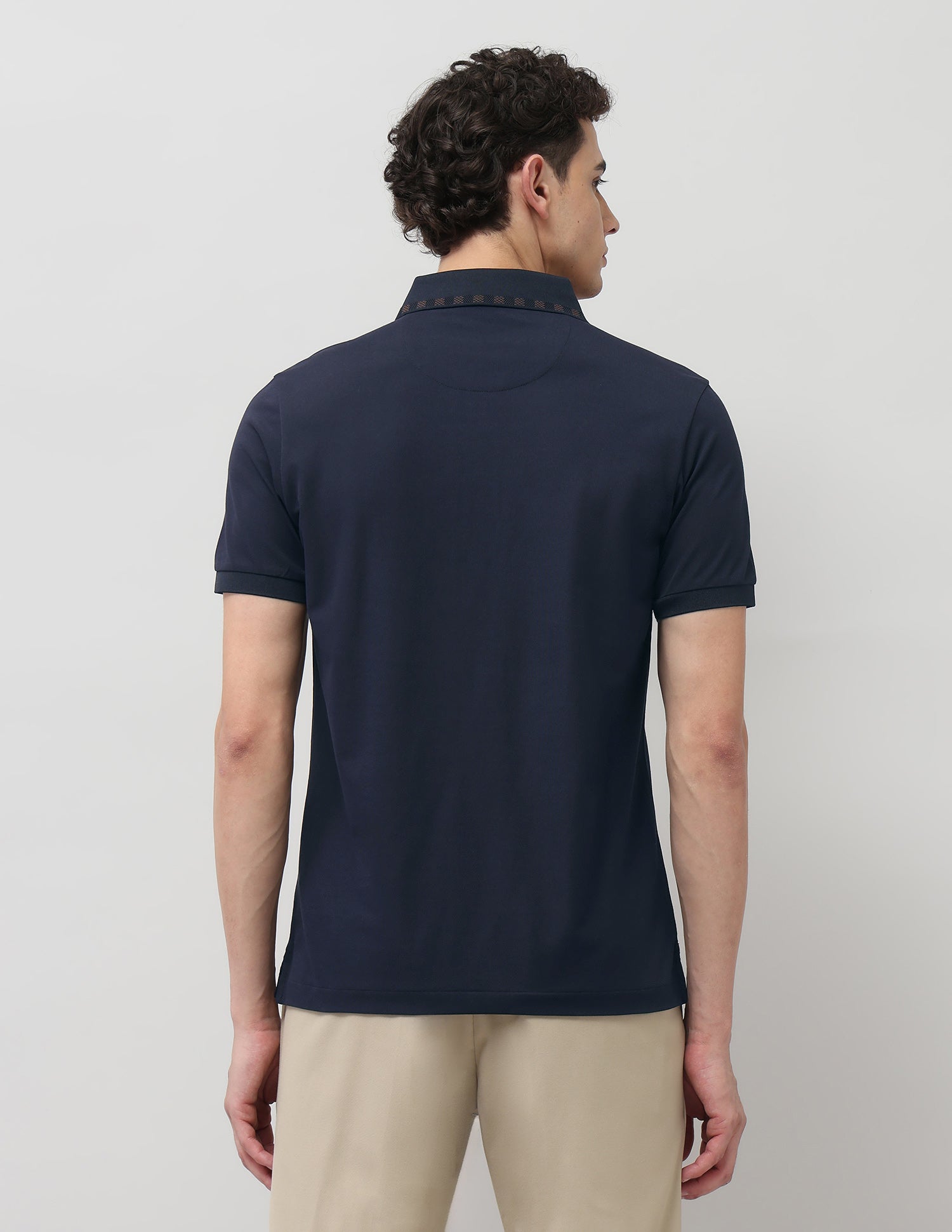 Solid Regular Fit Polo Shirt Navy - U.S. POLO ASSN. | Large