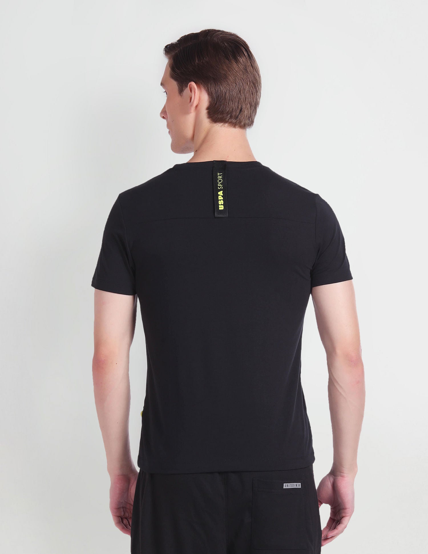 Embossed Logo Active T-Shirt Navy - U.S. POLO ASSN. | Large