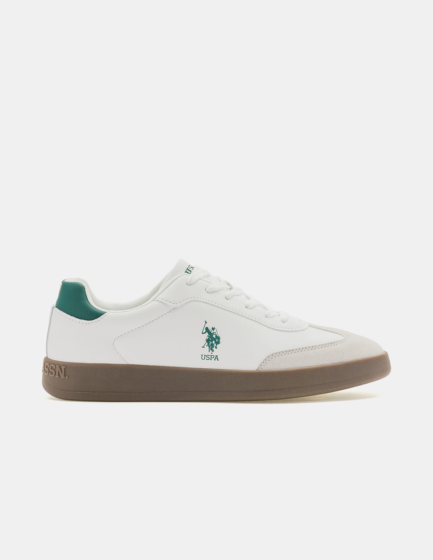 Men Coba 2.0 Colourblocked Round Toe Sneakers Off White - U.S. Polo Assn. India | Large