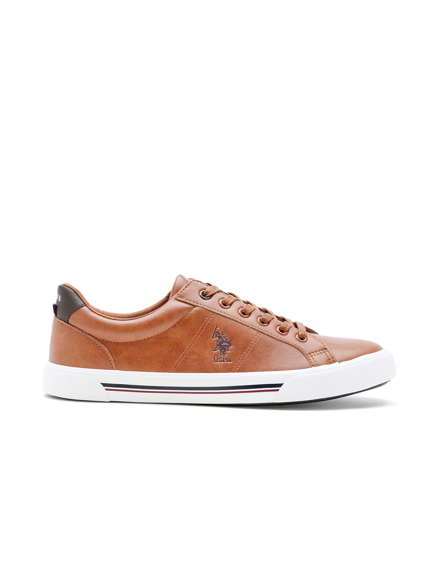Men Solid Padry 4.0 Sneakers Tan - U.S. Polo Assn. India | Large
