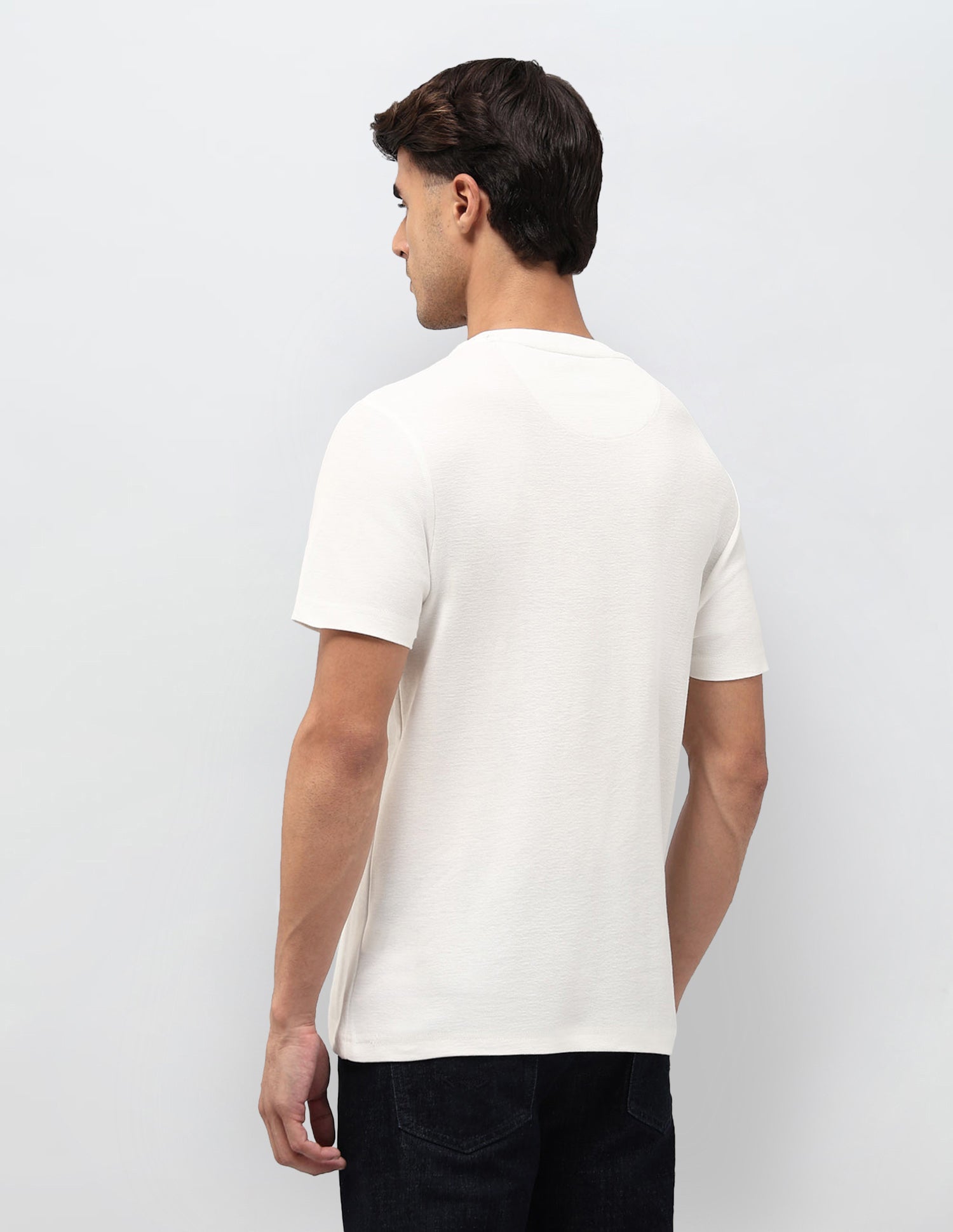 Brand Printed Regular Fit T-Shirt Off White - U.S. POLO ASSN. | Large