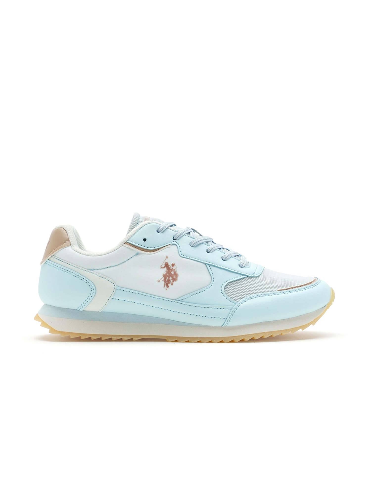 Alora Lt. Blue Lightweight Sneaker Shoes Blue - U.S. Polo Assn. India | Large