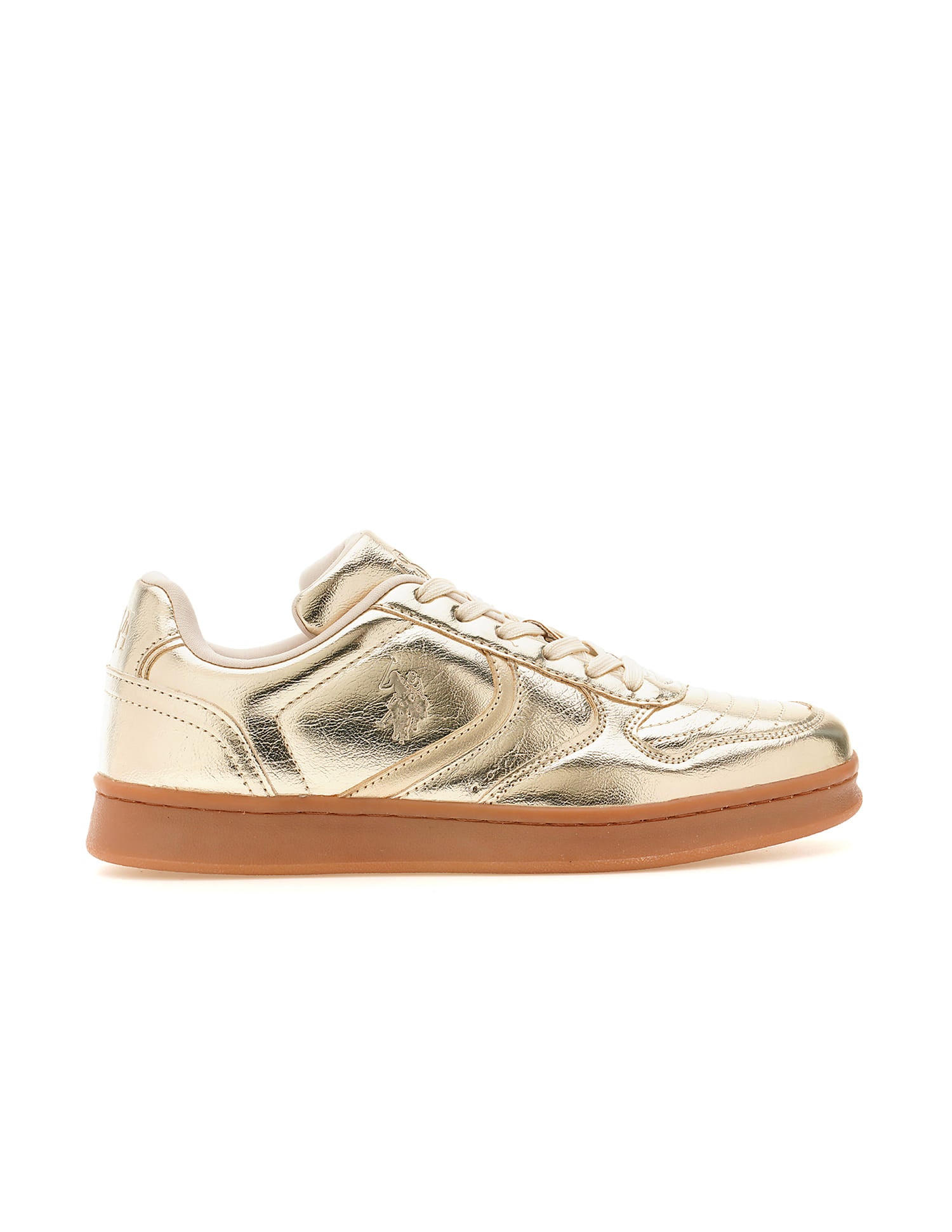 Colour Block Livia Sneakers Gold - U.S. Polo Assn. India | Large